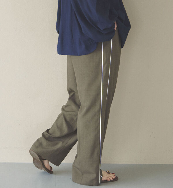Doux archives「Ｗウエストサイドラインパンツ」|チノ|