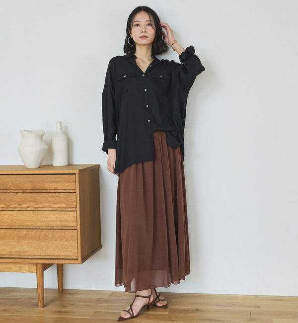 Doux archives「エスパンディギャザースカート」|スカート|