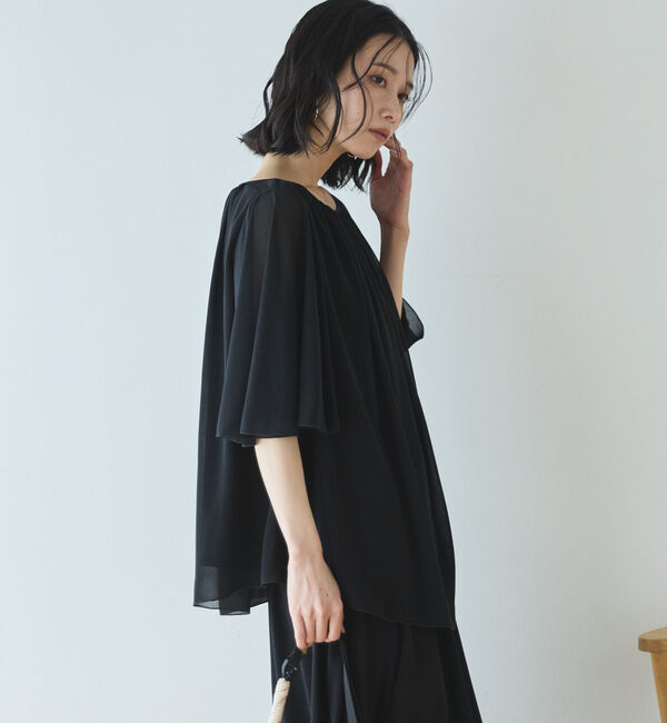 Doux archives「エスパンディギャザーブラウス」|シャツ・ブラウス|