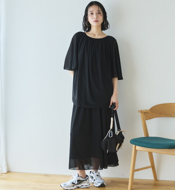 Doux archives「エスパンディギャザーブラウス」|シャツ・ブラウス|