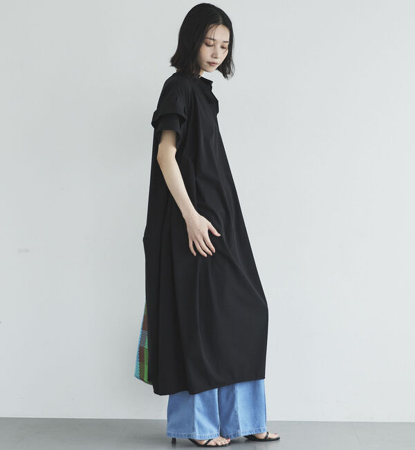 Doux archives「【接触冷感／ＵＶカット／イージーケア】コクーンワンピース」|ワンピース|