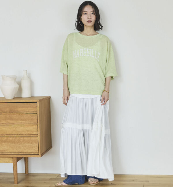 Doux archives「ピンタックティアードキャミワンピース／」|ワンピース|