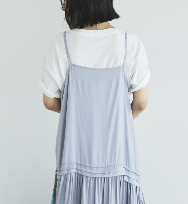 Doux archives「ピンタックティアードキャミワンピース／」|ワンピース|