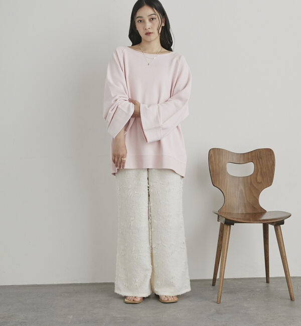 Doux archives「ボタニカルカットジャガードパンツ」|チノ|