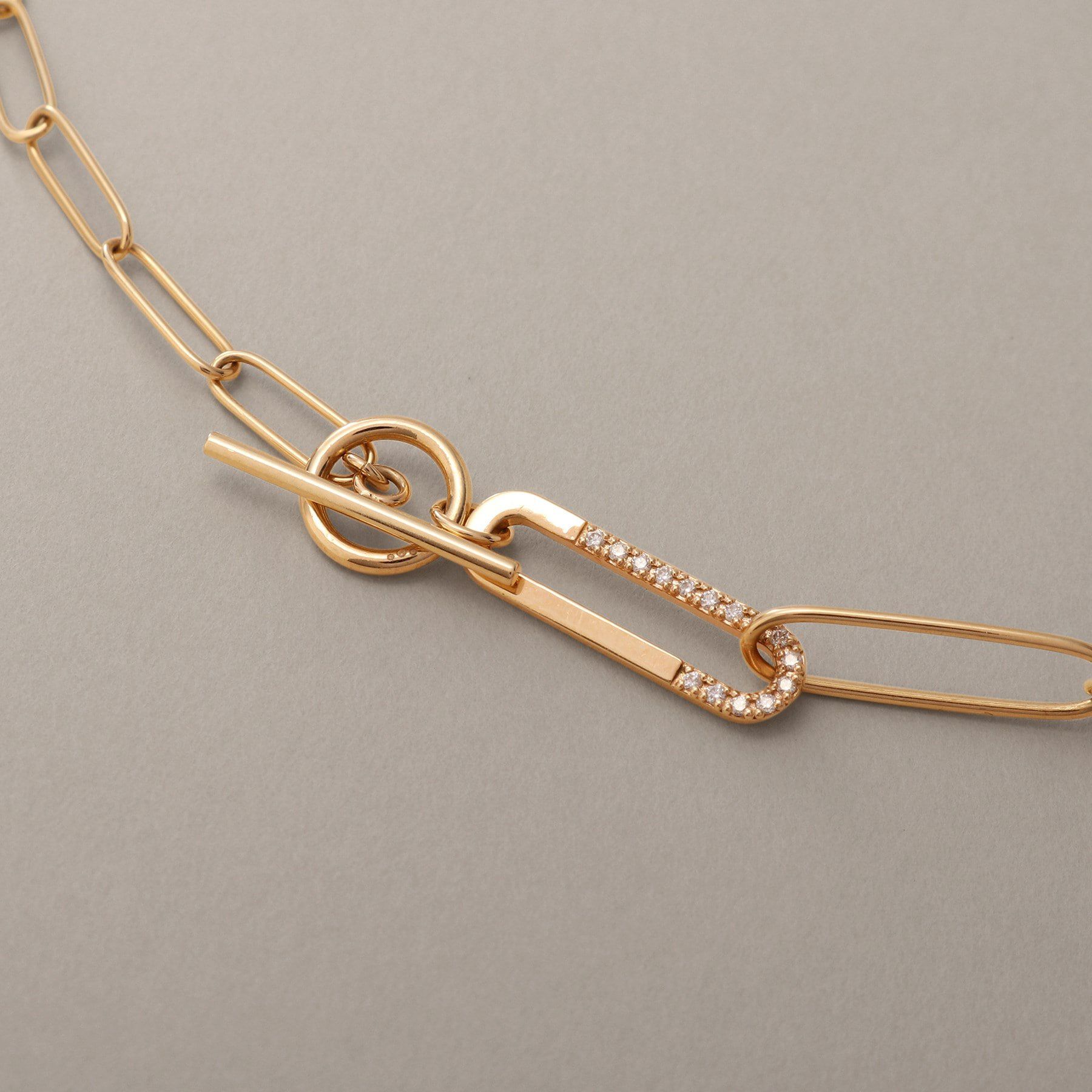 COCOSHNIK「K10ダイヤモンド PCロンググラデーションマンテル ネックレス」|ネックレス|