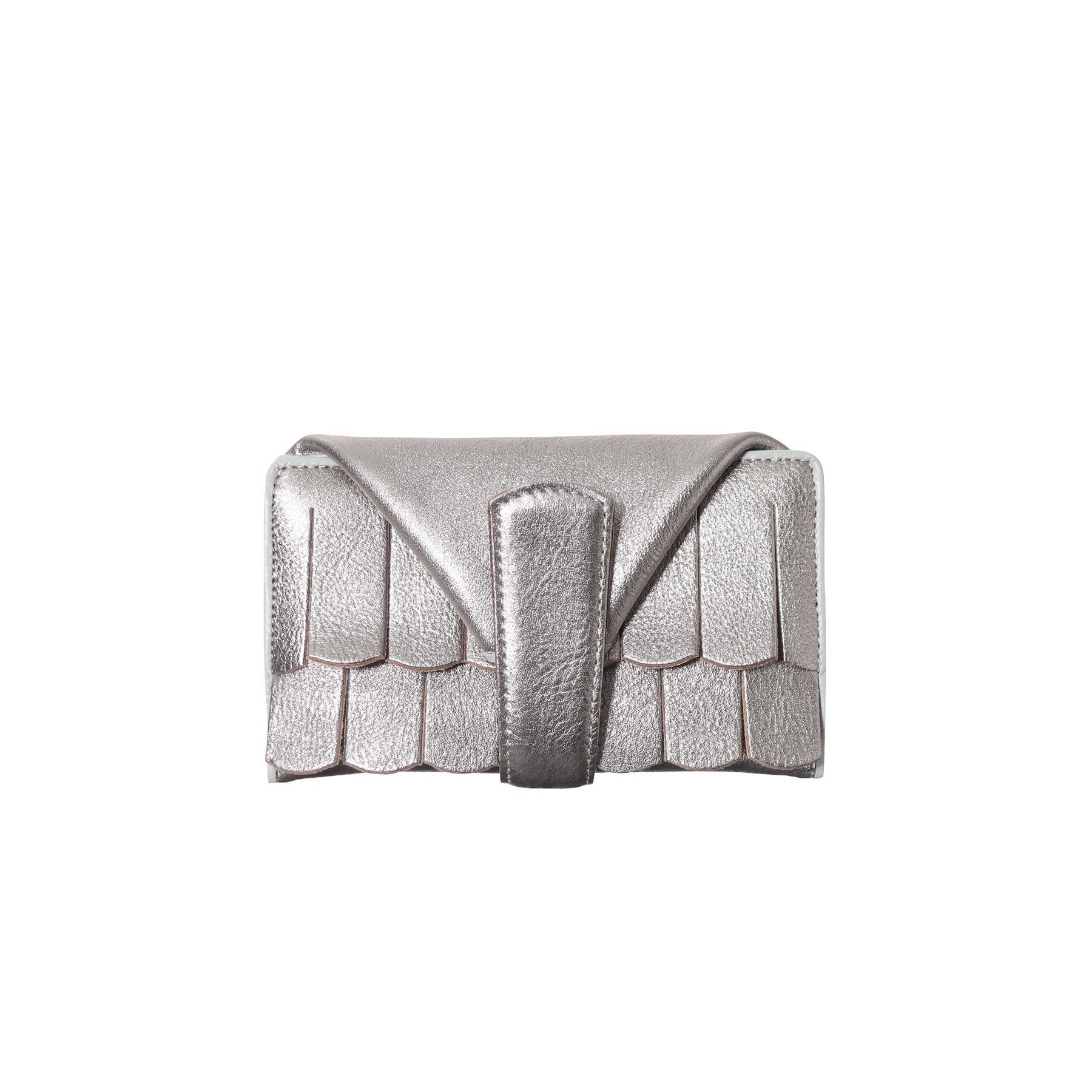 HIROKO HAYASHI「FRANGIA（フランジャ）マルチ財布」|財布|シルバー(016)
