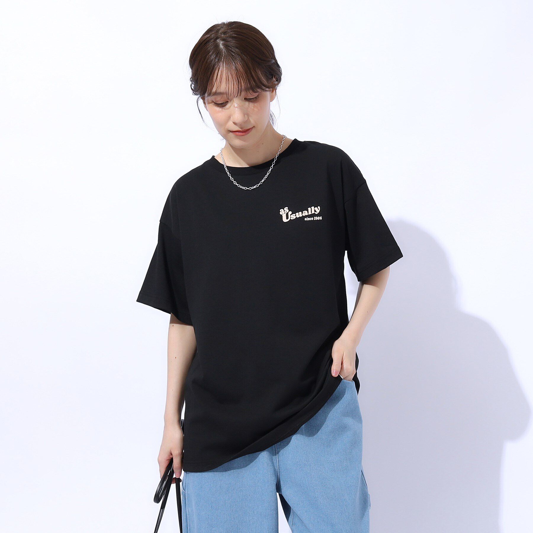 SHOO･LA･RUE「サガラ刺繍BIGTシャツ」|Tシャツ・カットソー|