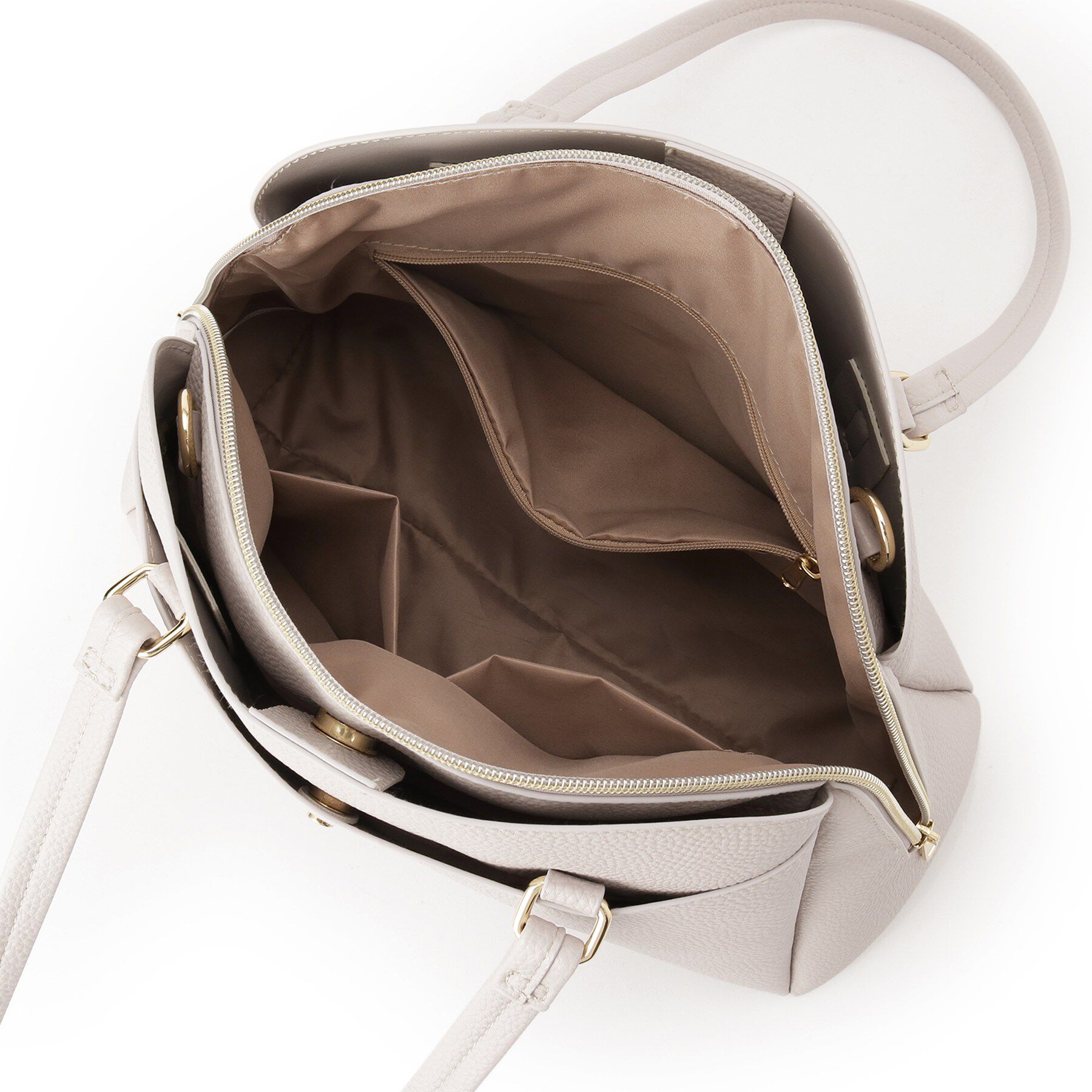 SHOO･LA･RUE「【軽量/2WAY】ロングハンドル ラウンドトートバッグ」|トートバッグ|