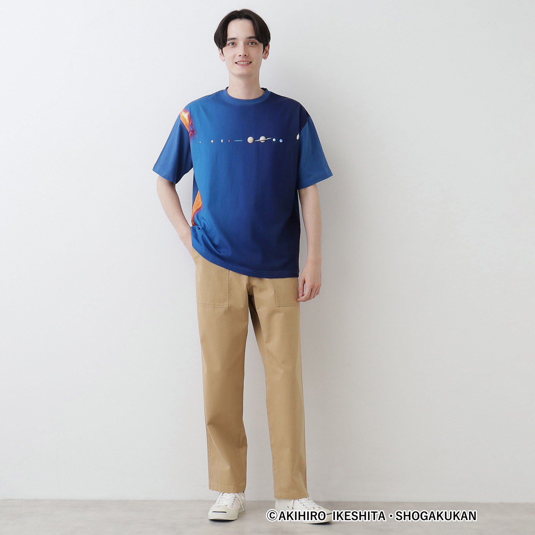 Dessin「【小学館の図鑑NEO　コラボ】宇宙Tシャツ」|Tシャツ・カットソー|