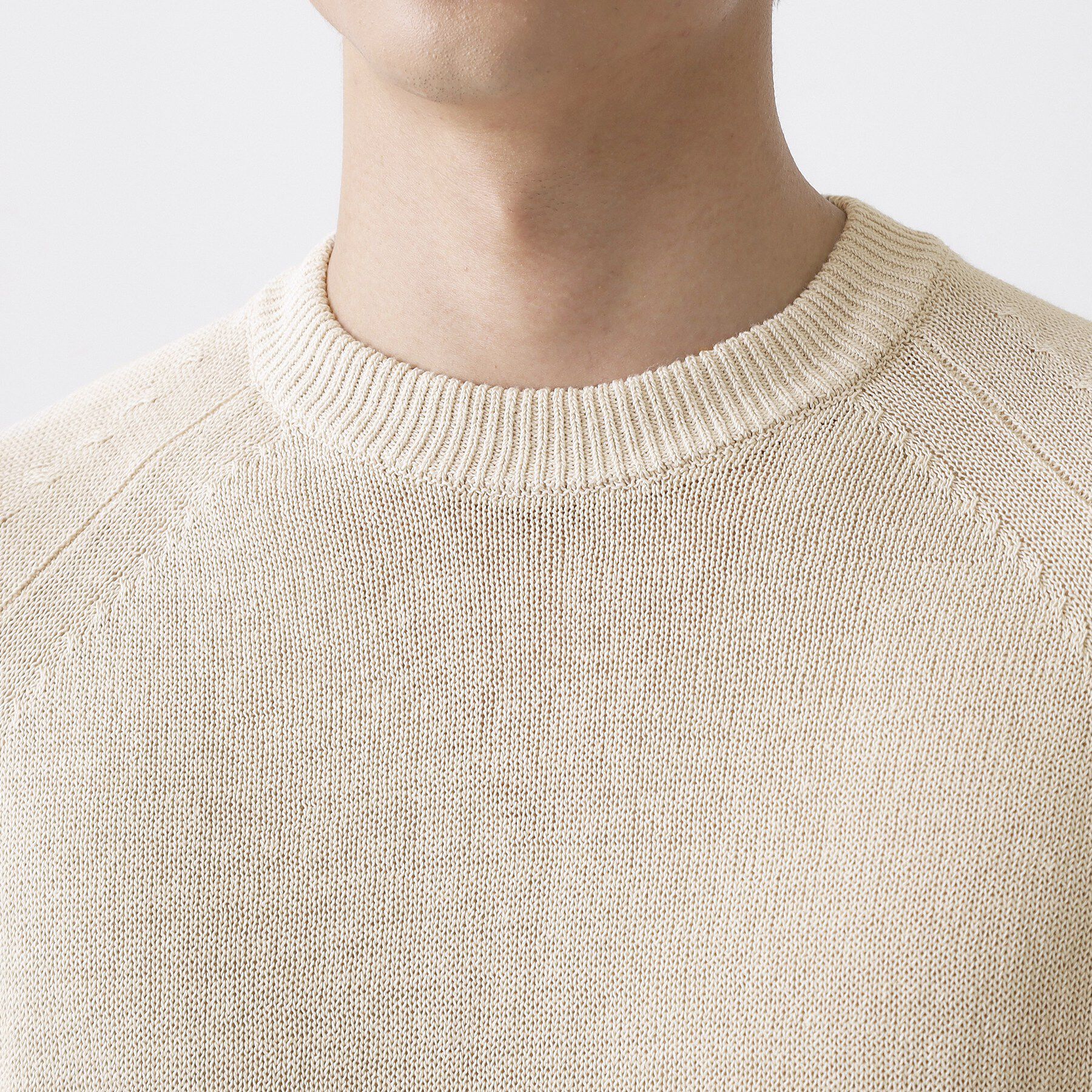 Dessin「ペーパーブレンドニットTシャツ」|ニット・セーター|