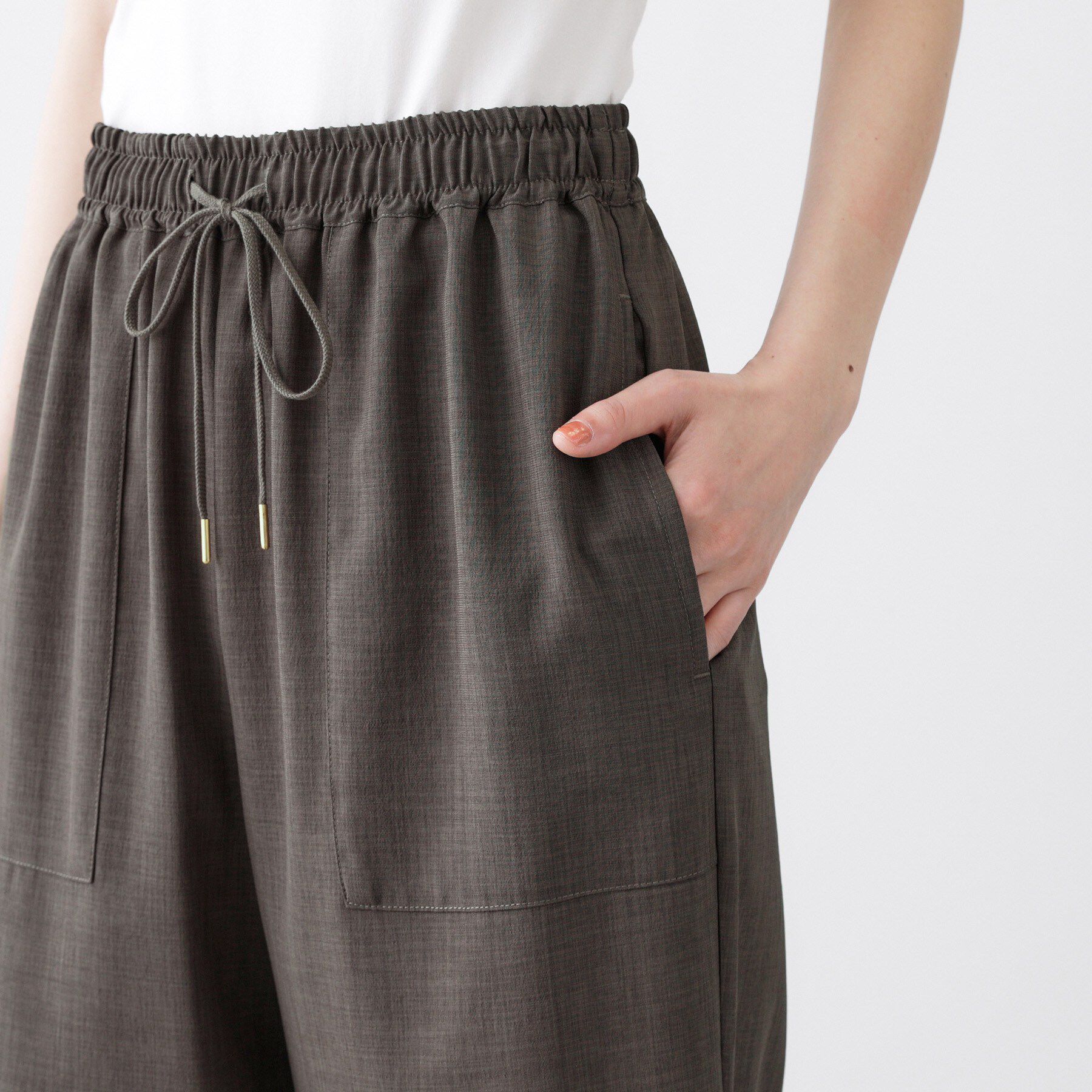 Dessin「【セットアップ可/接触冷感/UVカット】イージーワイドパンツ」|その他|