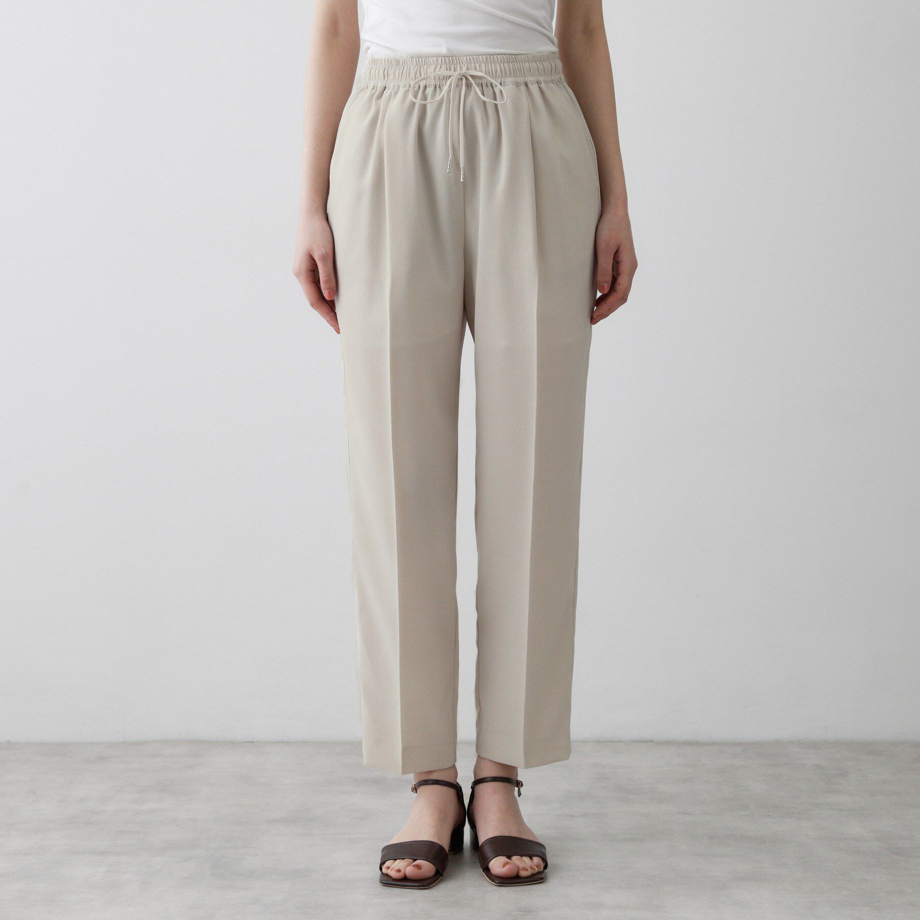 Dessin「【セットアップ可/接触冷感/UVカット】イージーテーパードパンツ」|その他|