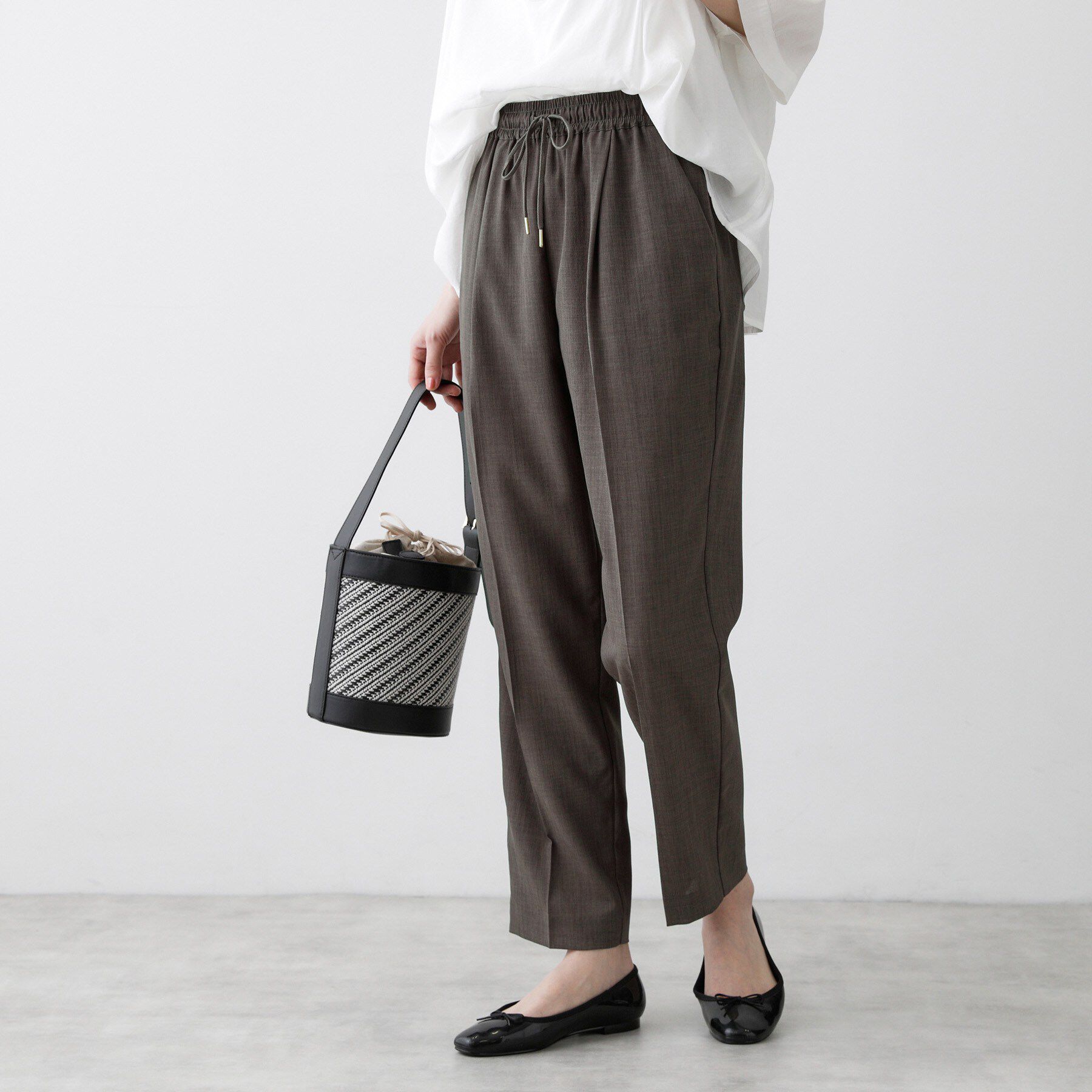 Dessin「【セットアップ可/接触冷感/UVカット】イージーテーパードパンツ」|その他|