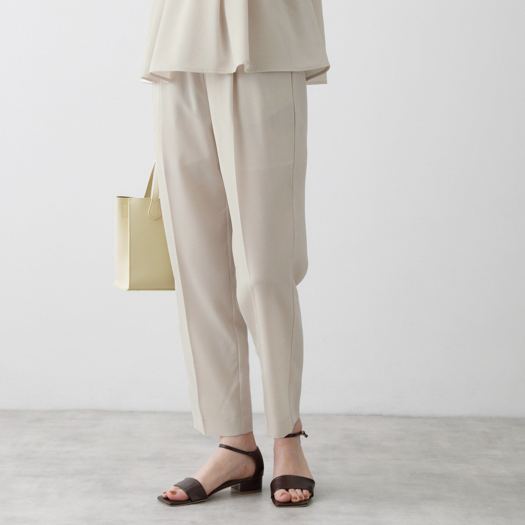 Dessin「【セットアップ可/接触冷感/UVカット】イージーテーパードパンツ」|その他|