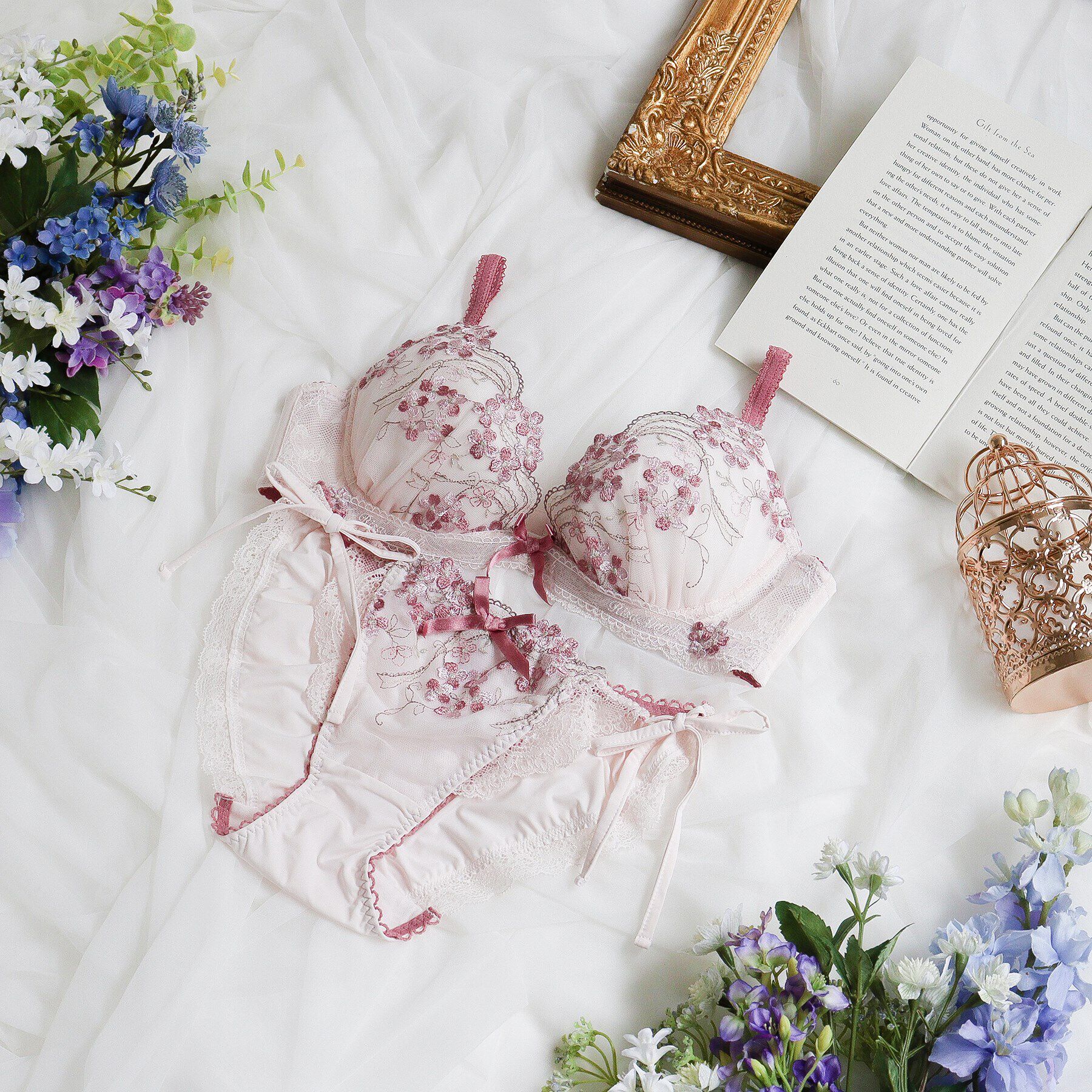 Risa Magli「クラーラ リボンショーツ」|インナー|