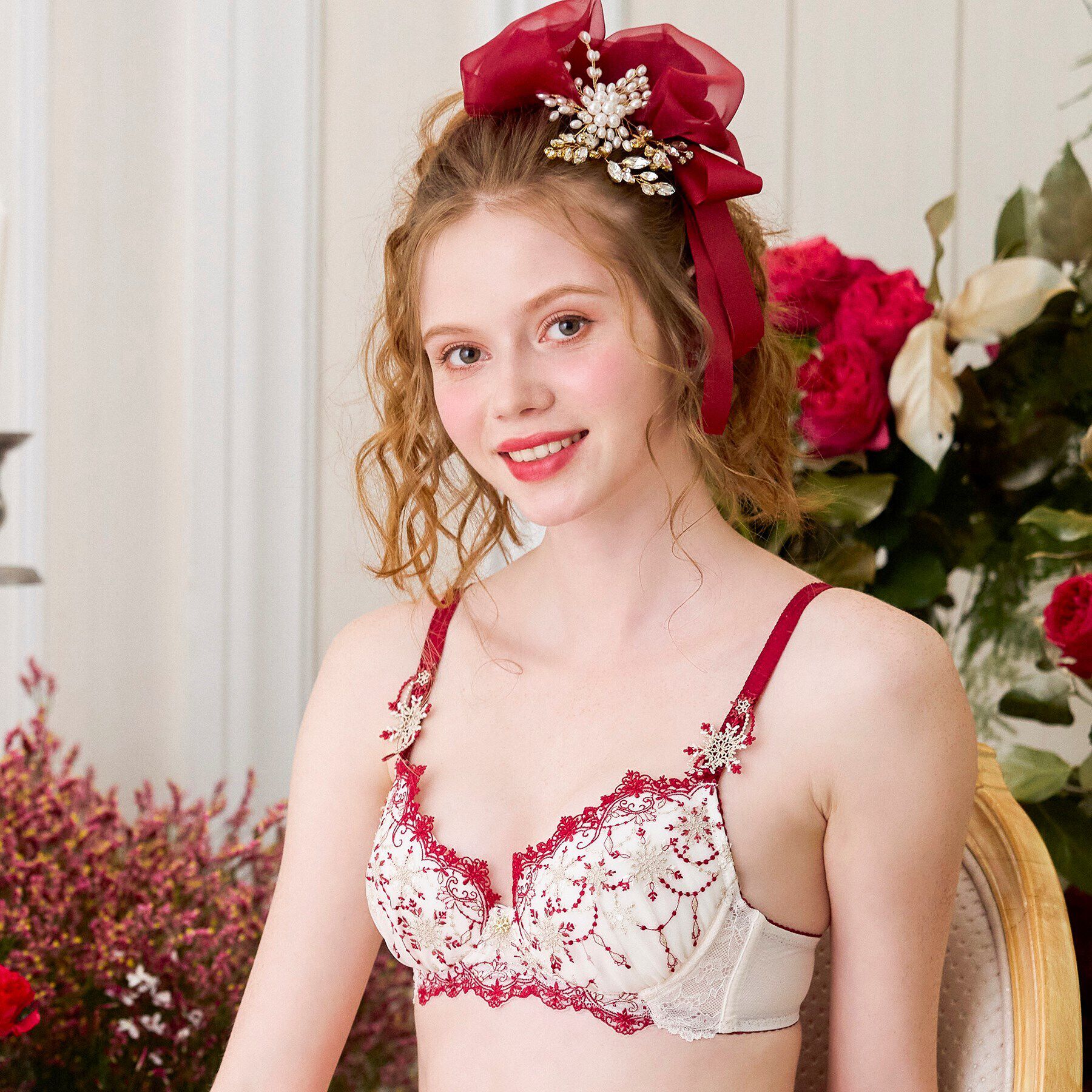 Risa Magli「グレッタ ブラジャー（G-I）＜バストアップタイプ＞」|インナー|