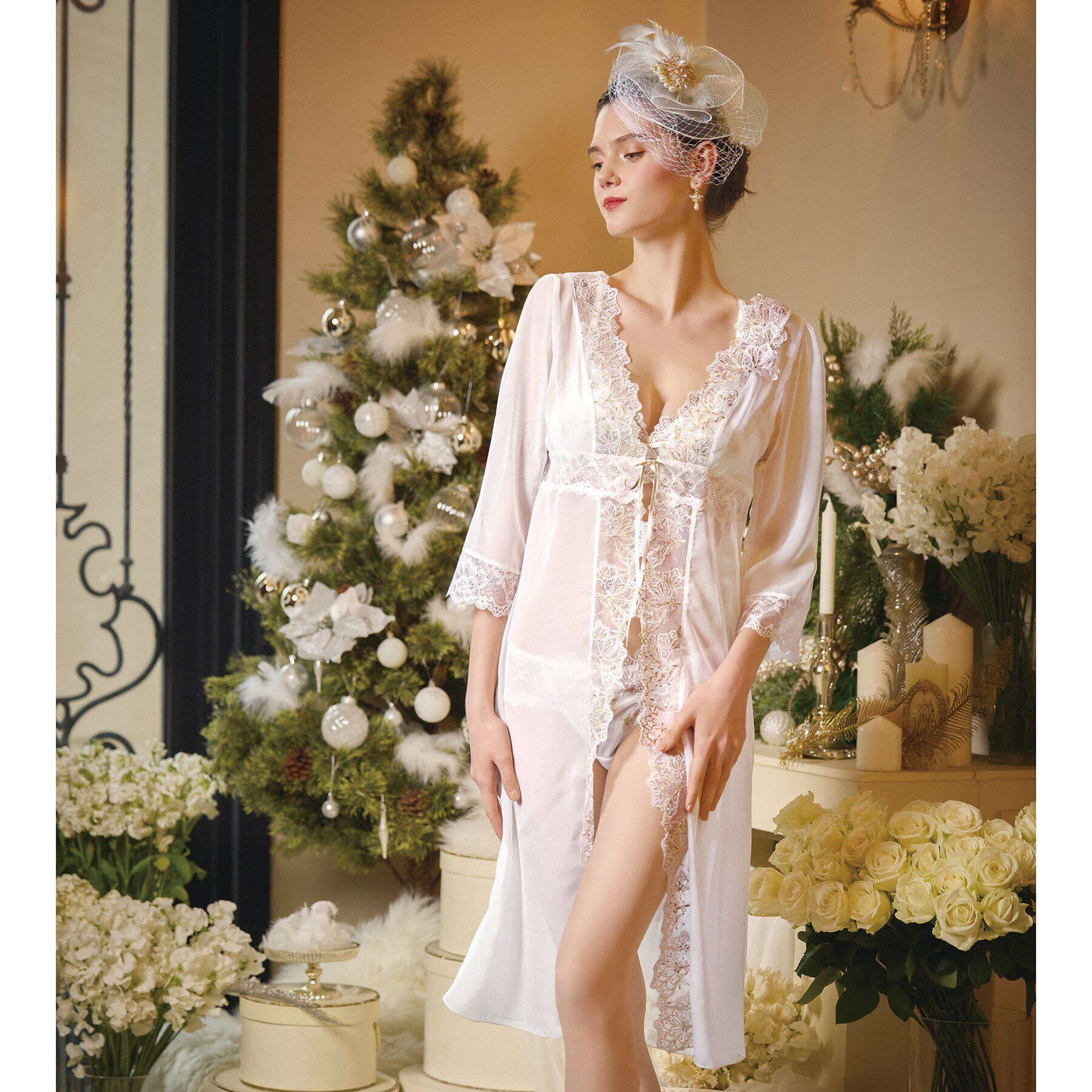 Risa Magli「カロリーネ カーディガン」|インナー|