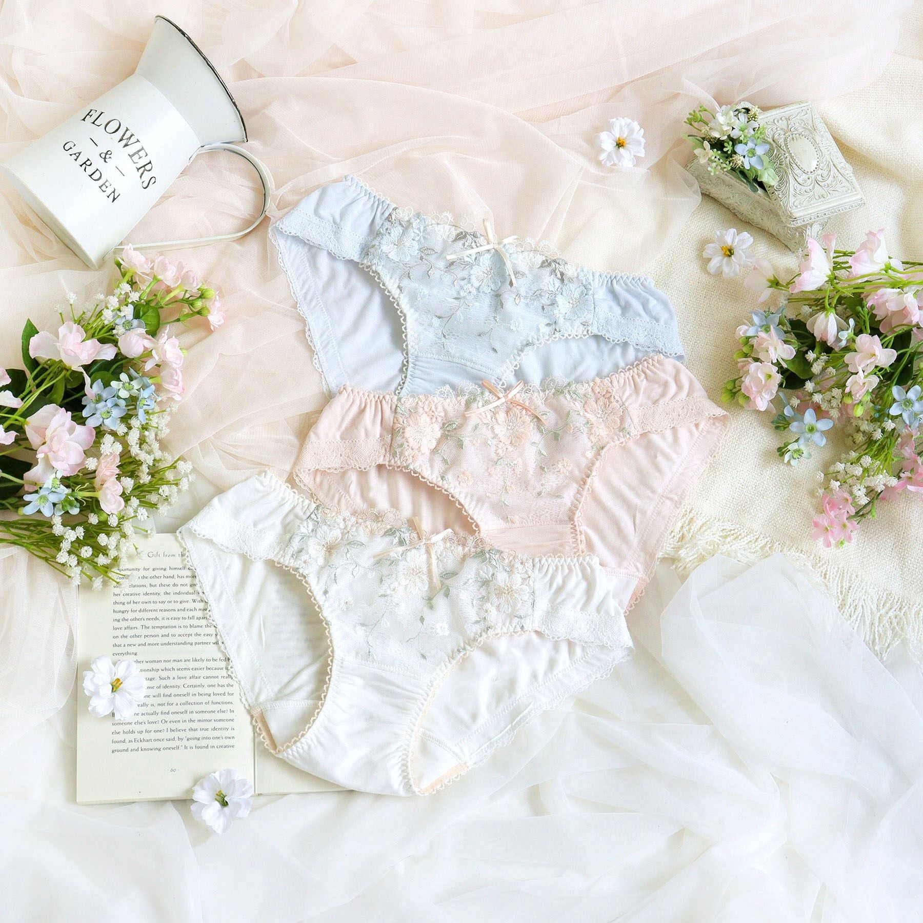 Risa Magli「シュクリエ サニタリーショーツ」|インナー|