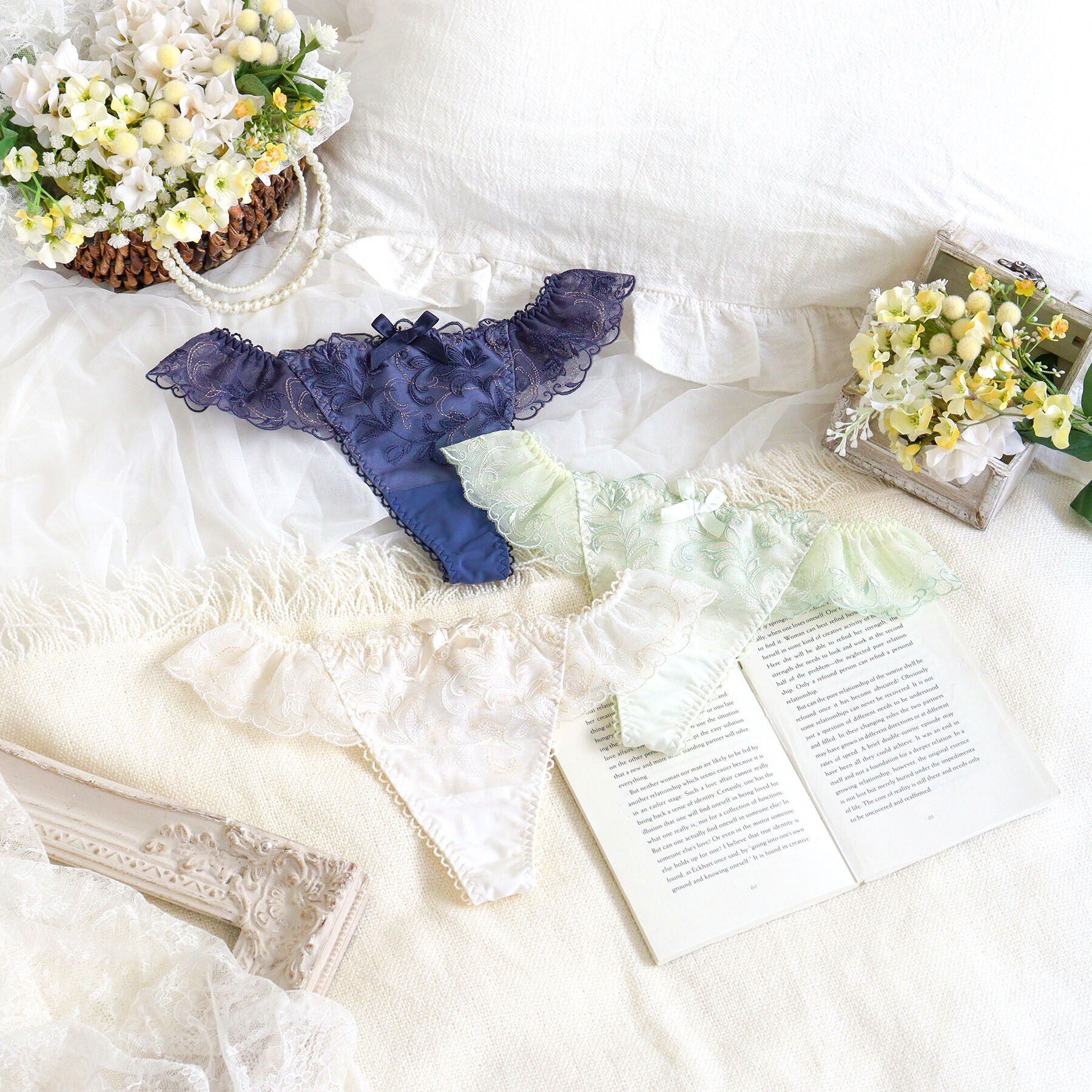 Risa Magli「イリーナ Tバックショーツ」|インナー|