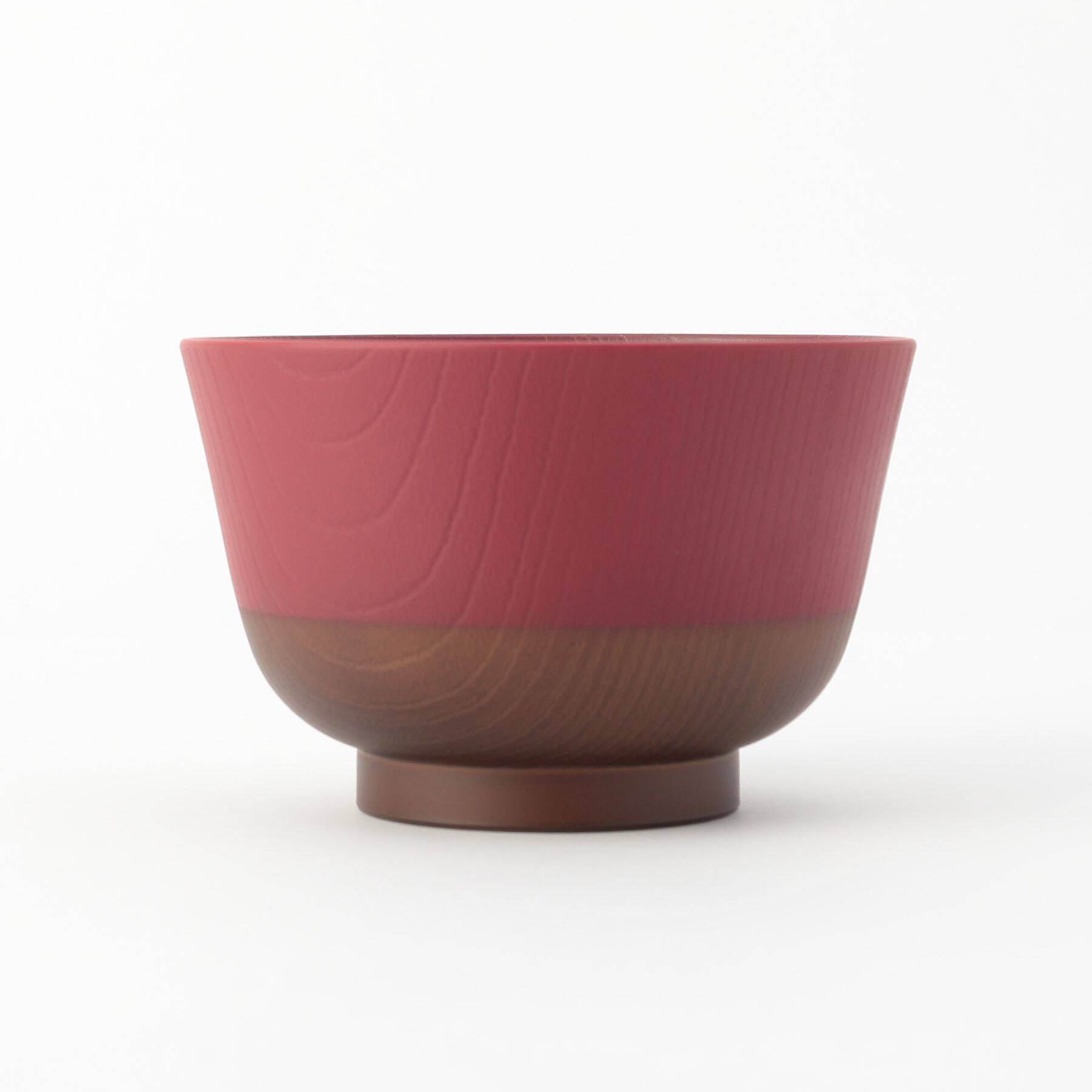 212 KITCHEN STORE「日本伝統色 木目塗分汁椀 古代朱」|食器・キッチングッズ|