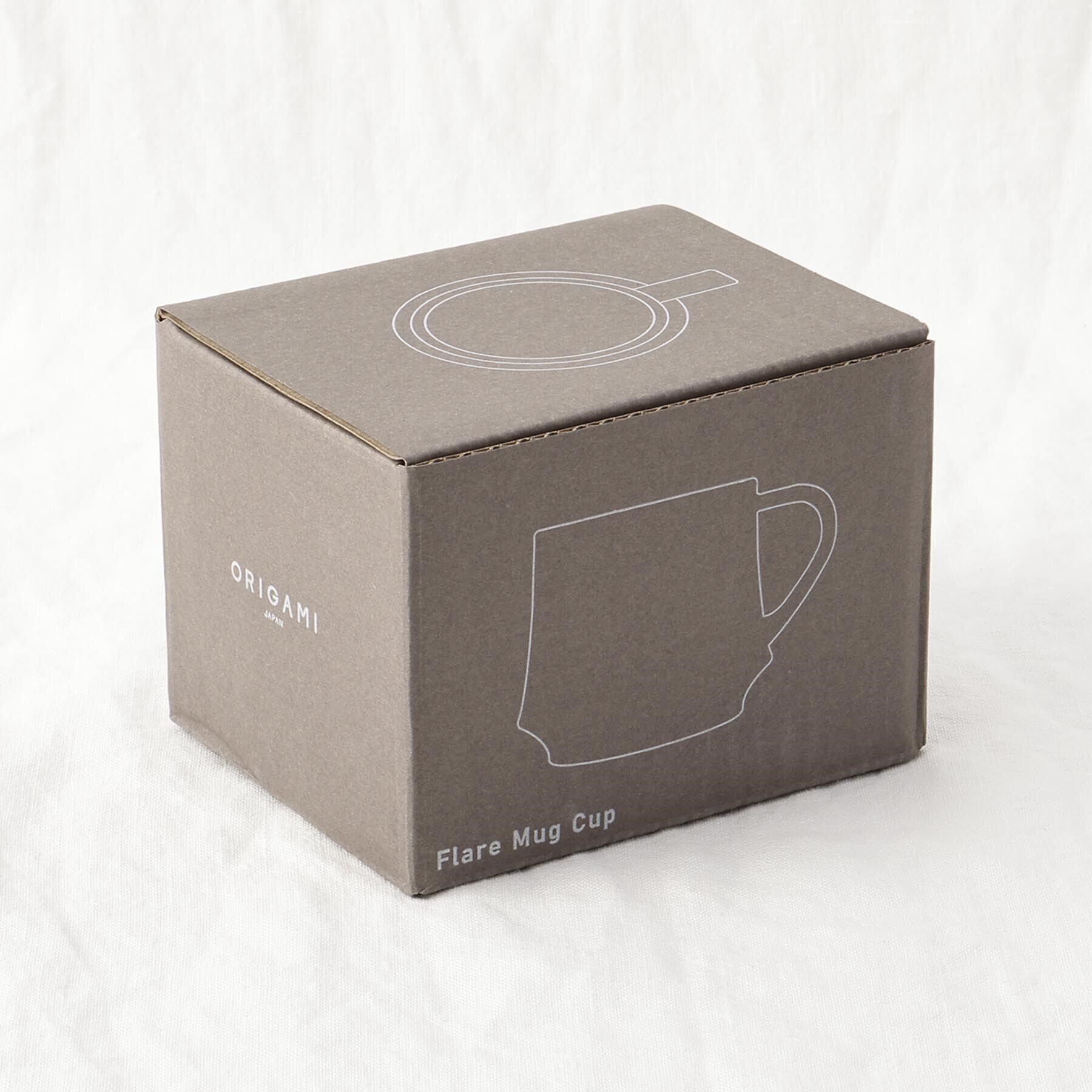 212 KITCHEN STORE「ORIGAMI フレア マグカップビンテージグリーン」|グラス・マグカップ|