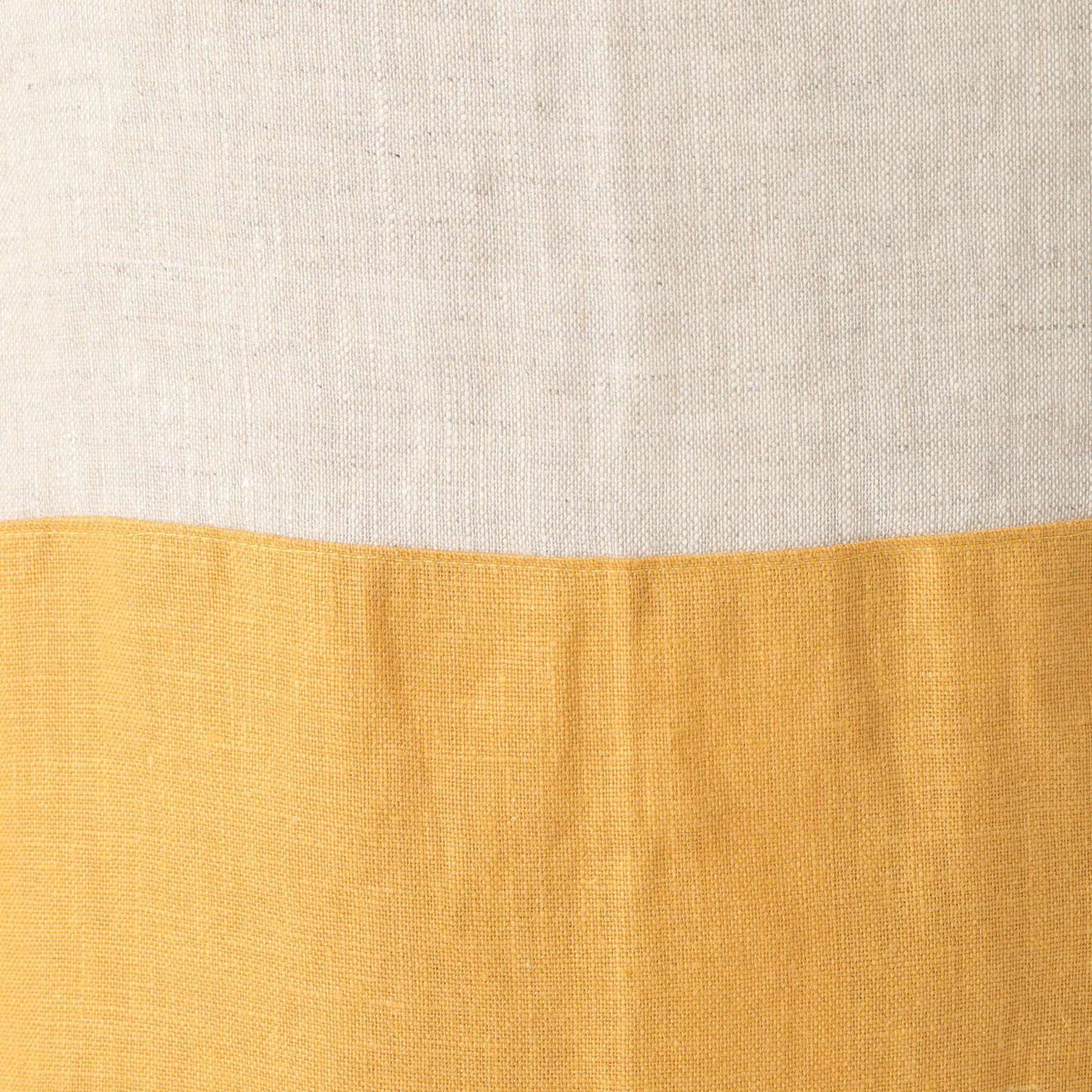 212 KITCHEN STORE「リネンバイカラースルーエプロン ヤマブキ ＜LINEN&BASIC リネンアンドベーシック＞」|食器・キッチングッズ|