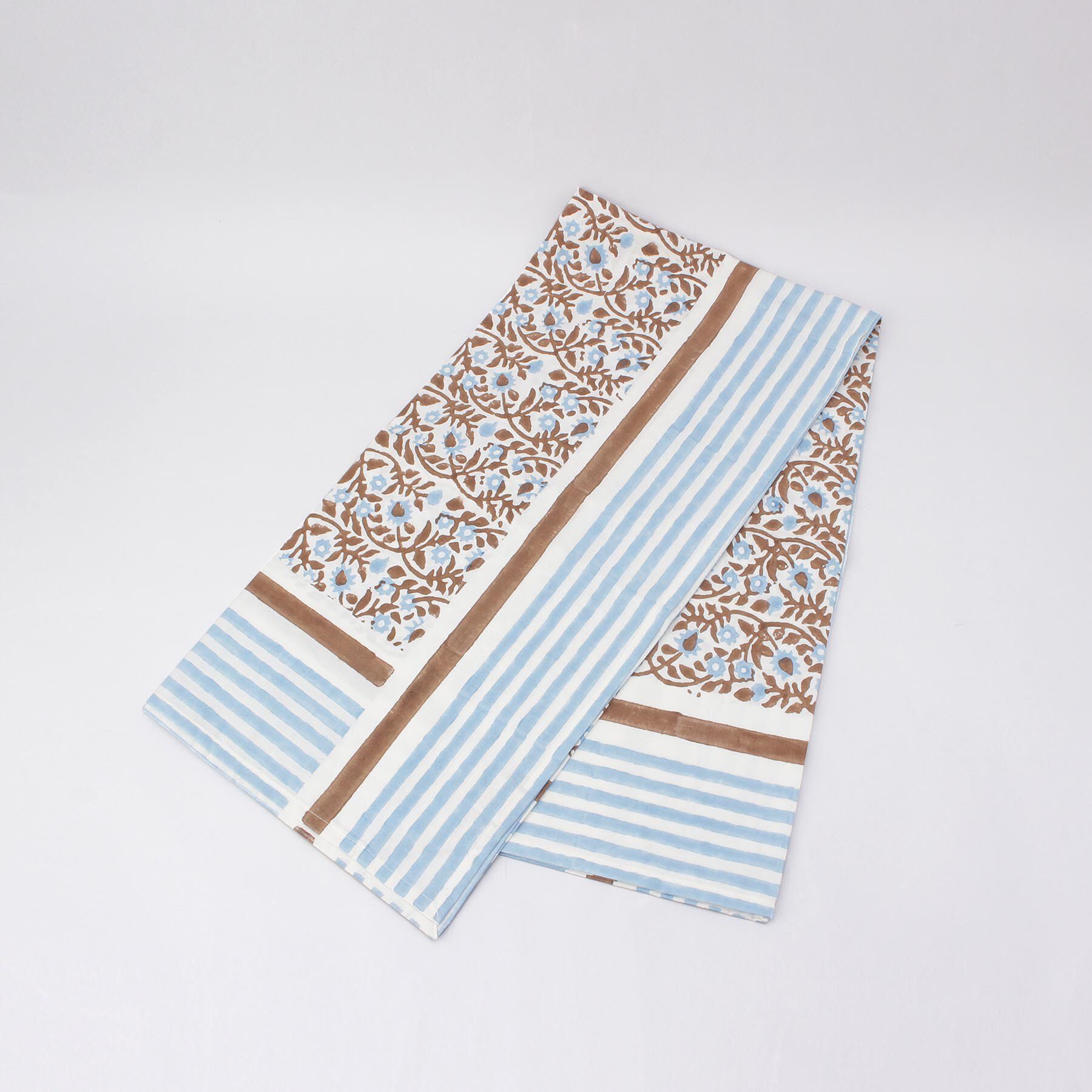 212 KITCHEN STORE「ブロックプリント マルチクロスL BL ＜212Kオリジナル＞」|食器・キッチングッズ|