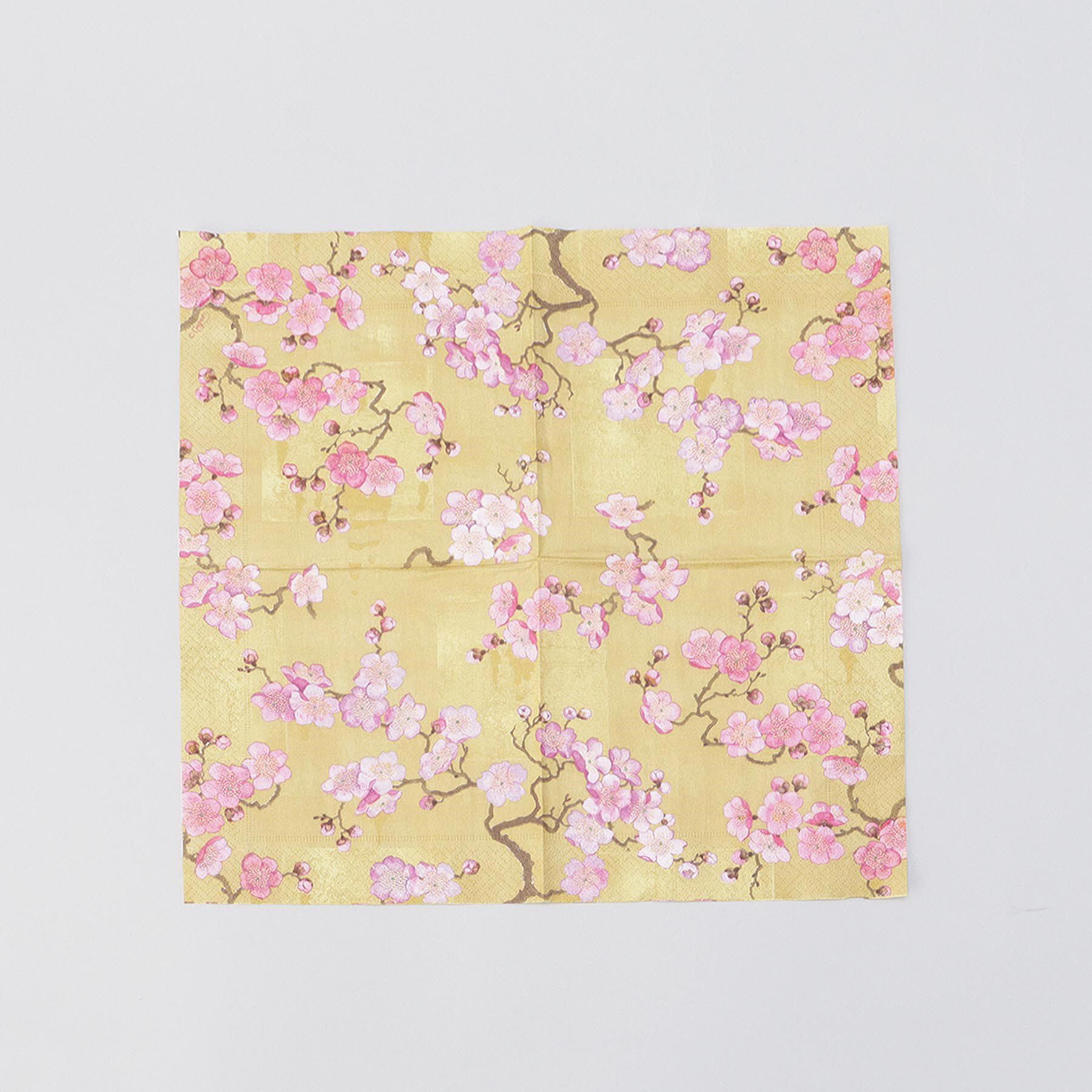 212 KITCHEN STORE「カスパリペーパータオル 10枚 プラムブロッサム GD」|食器・キッチングッズ|