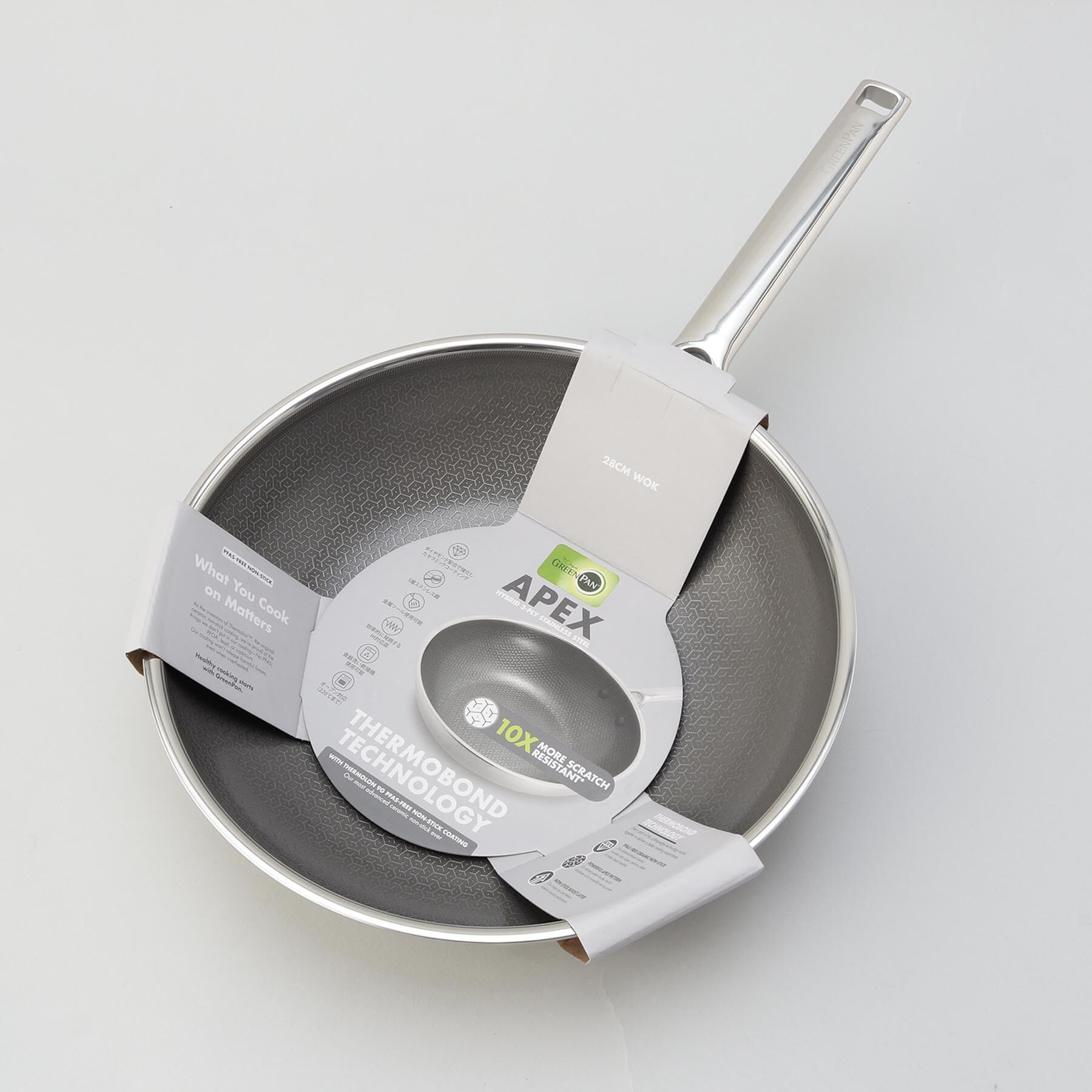 212 KITCHEN STORE「エーペックス ウォックパン 28cm ＜GreenPan  グリーンパン＞」|食器・キッチングッズ|