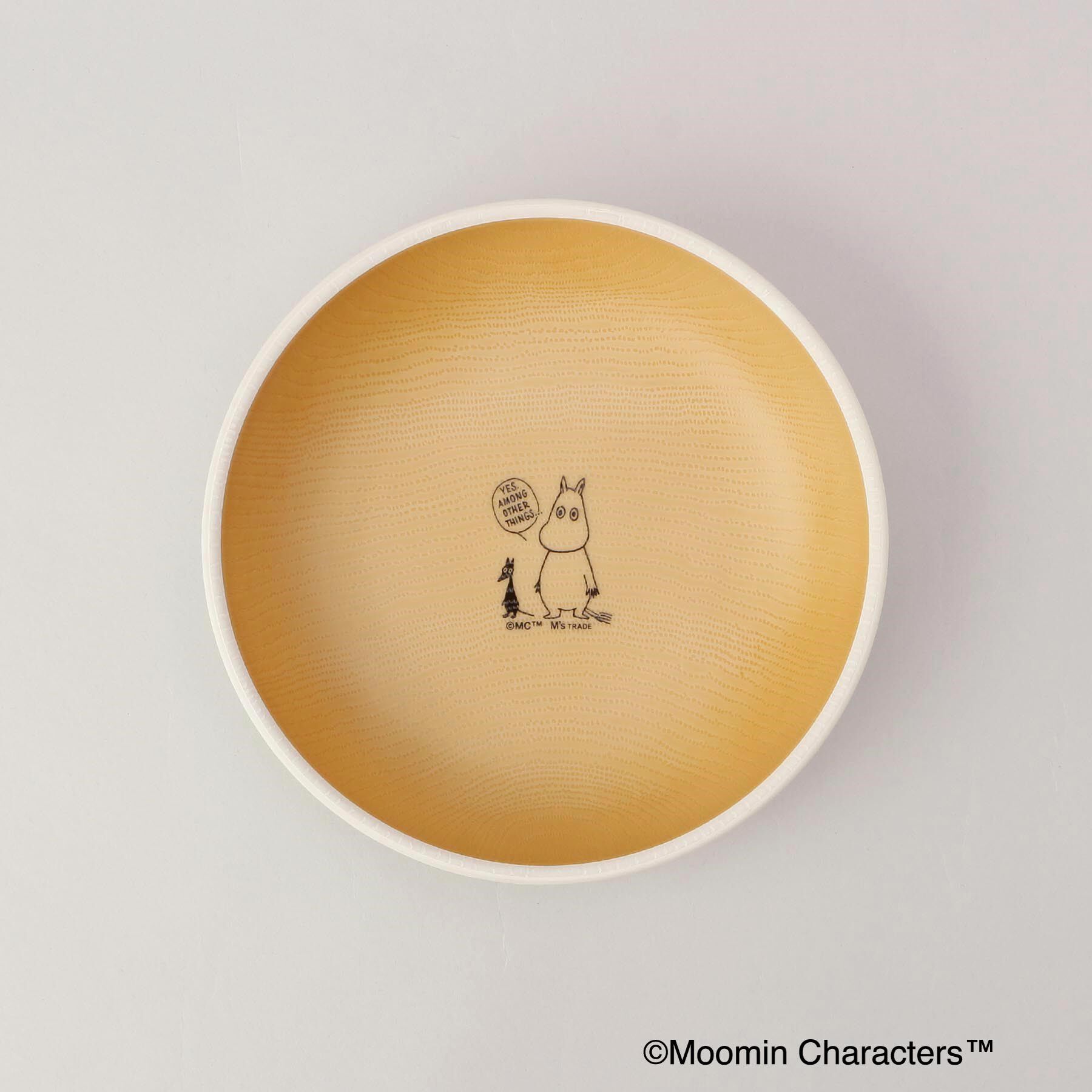 212 KITCHEN STORE「木目ラウンドプレートＭ ムーミン ＜MOOMIN ムーミン＞」|その他|