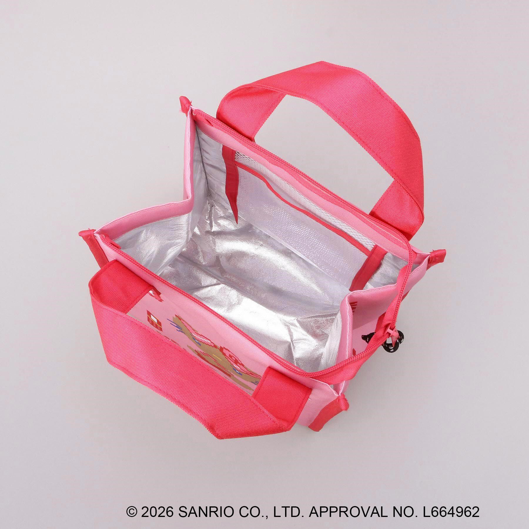 212 KITCHEN STORE「日焼けハローキティ DOT三角マチ保冷バッグ PK」|その他|