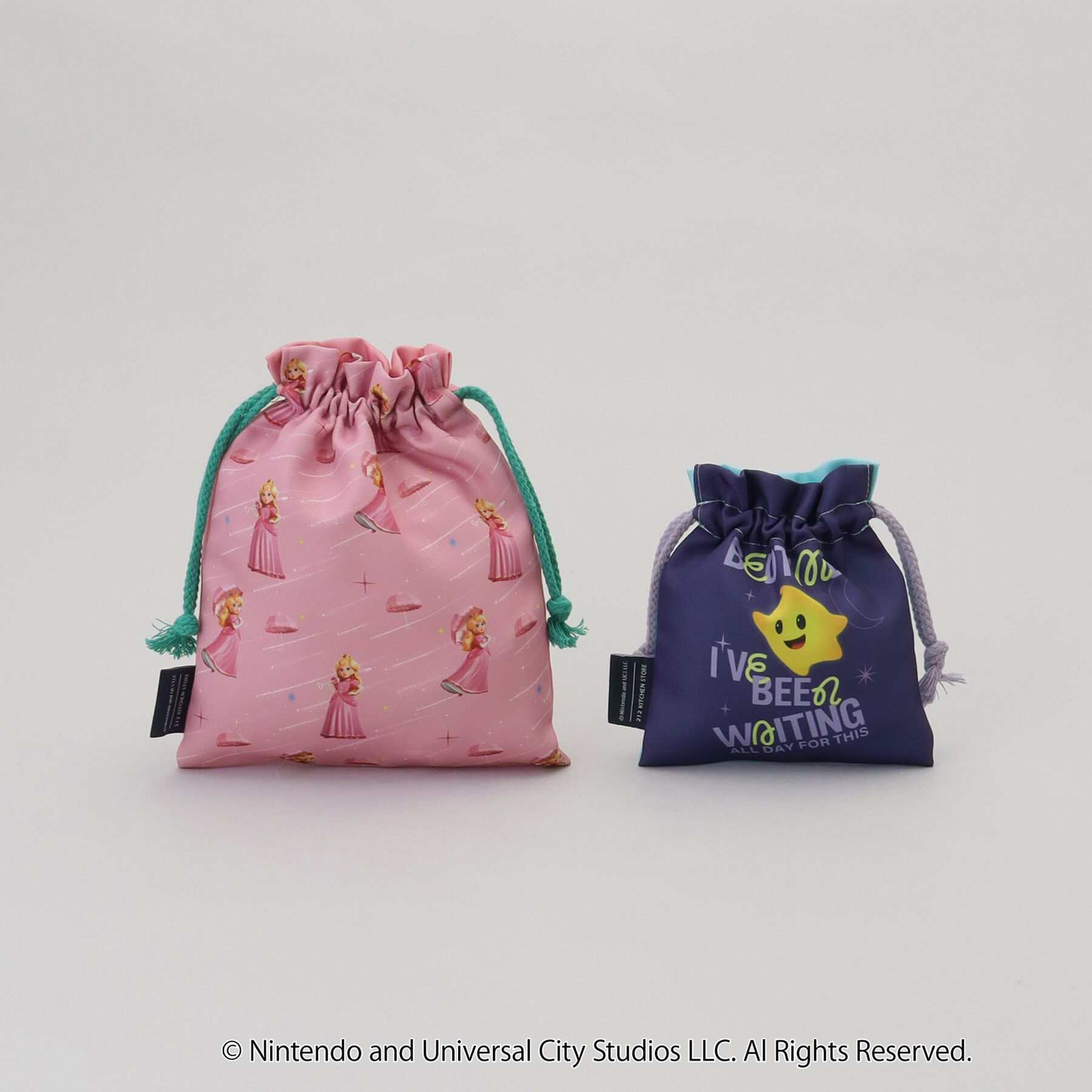 212 KITCHEN STORE「巾着2Pセット ロゼッタとチコ ＜Super Mario スーパーマリオ＞」|その他|