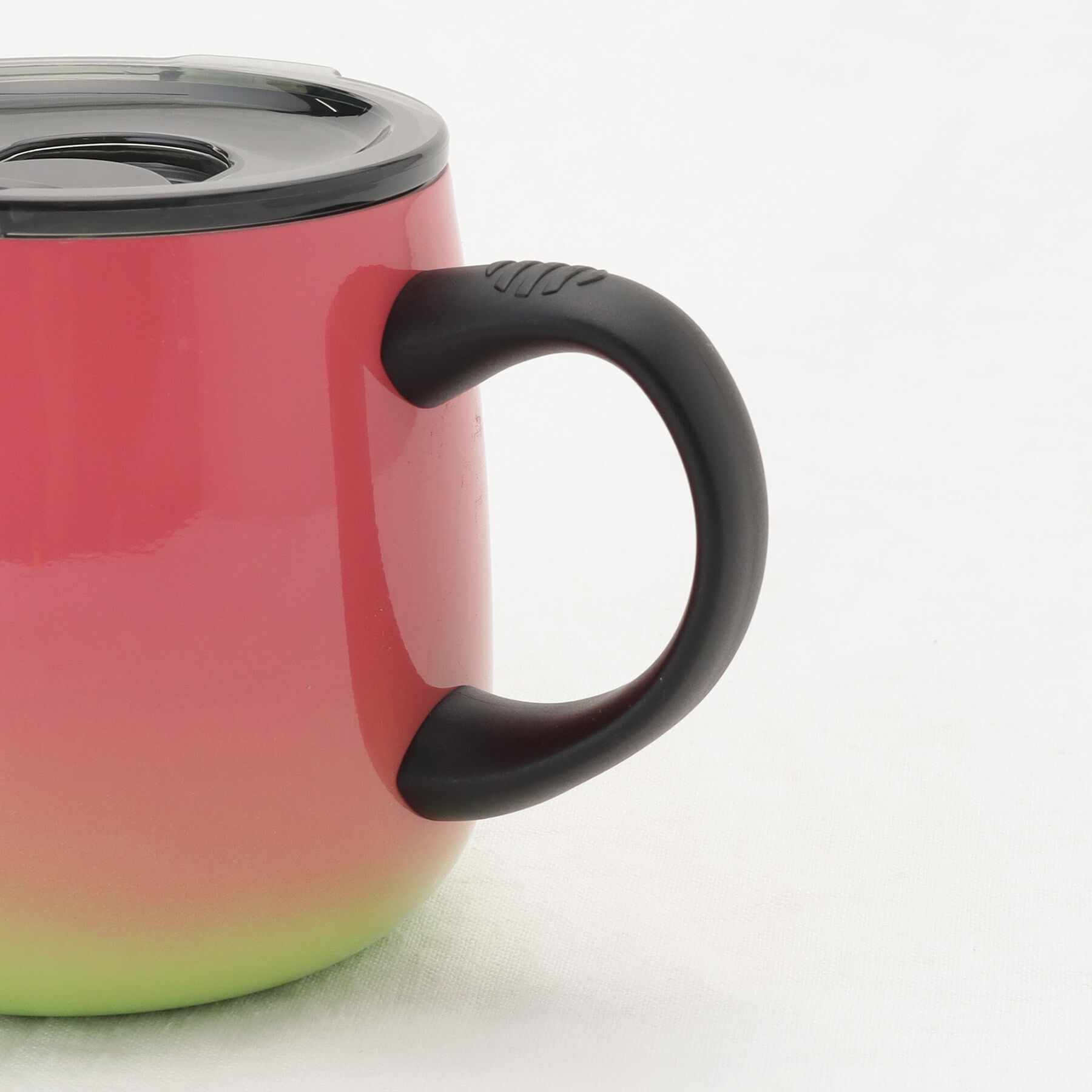 212 KITCHEN STORE「オーチャード蓋つきステンレスマグ Apricot」|グラス・マグカップ|