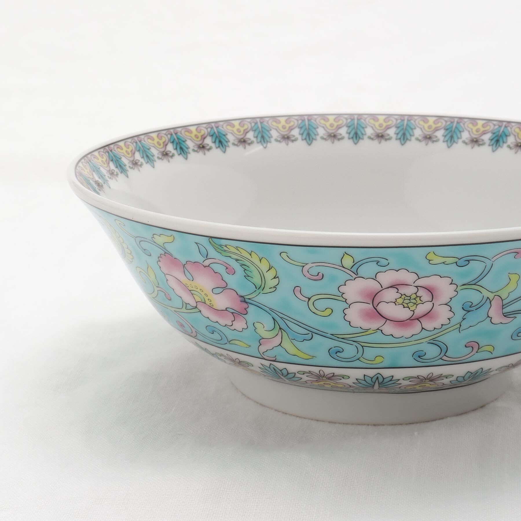 212 KITCHEN STORE「緑彩牡丹 ラーメン鉢」|食器・キッチングッズ|