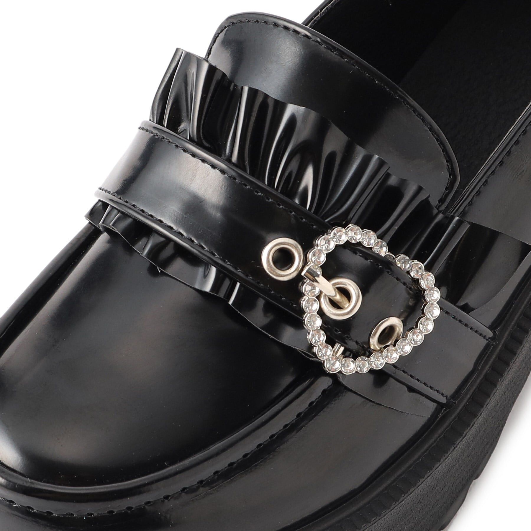 csT&P「厚底 ハート付きローファー」|パンプス|