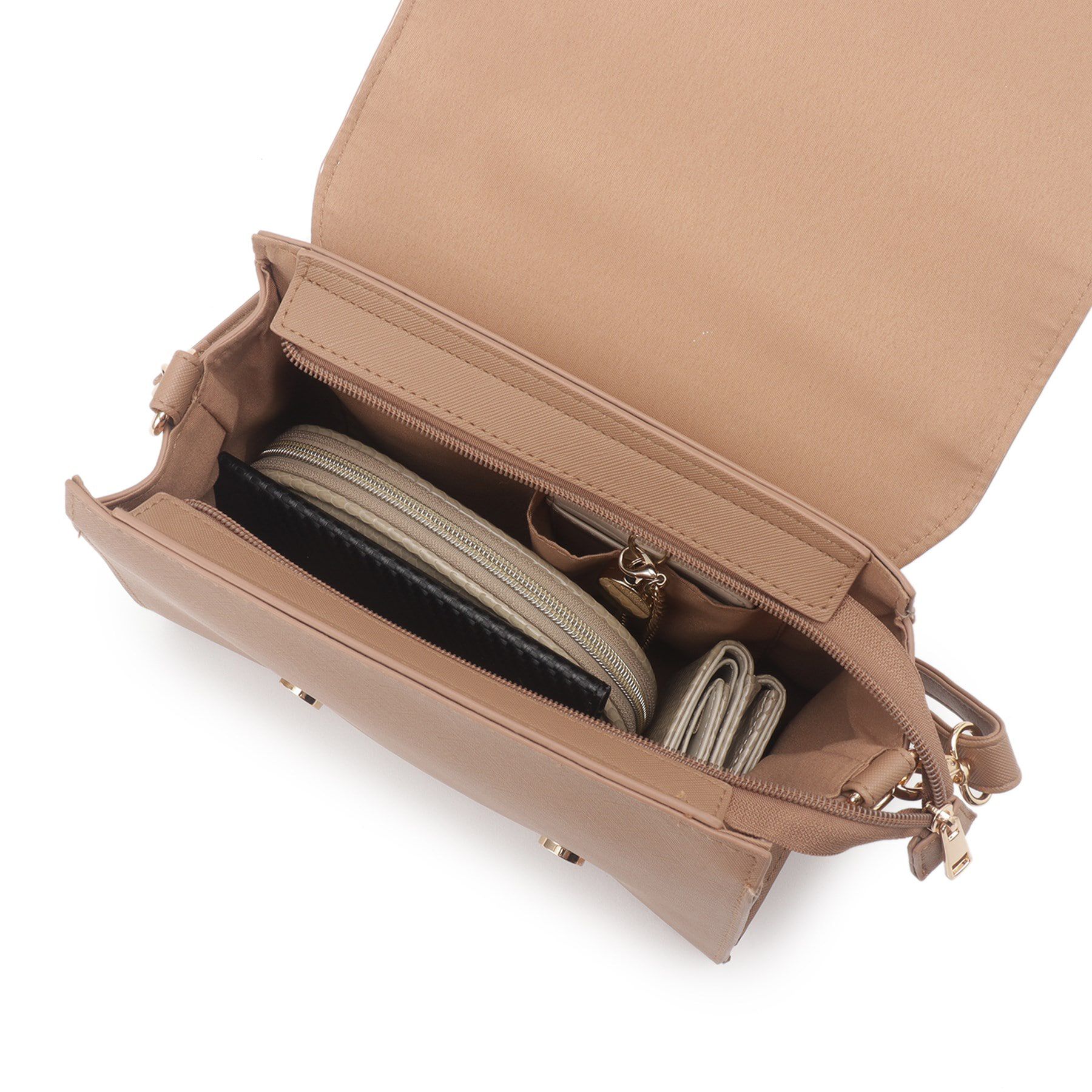 Ober Tashe「リボンチャーム付き3WAYサッチェル」|リュック|