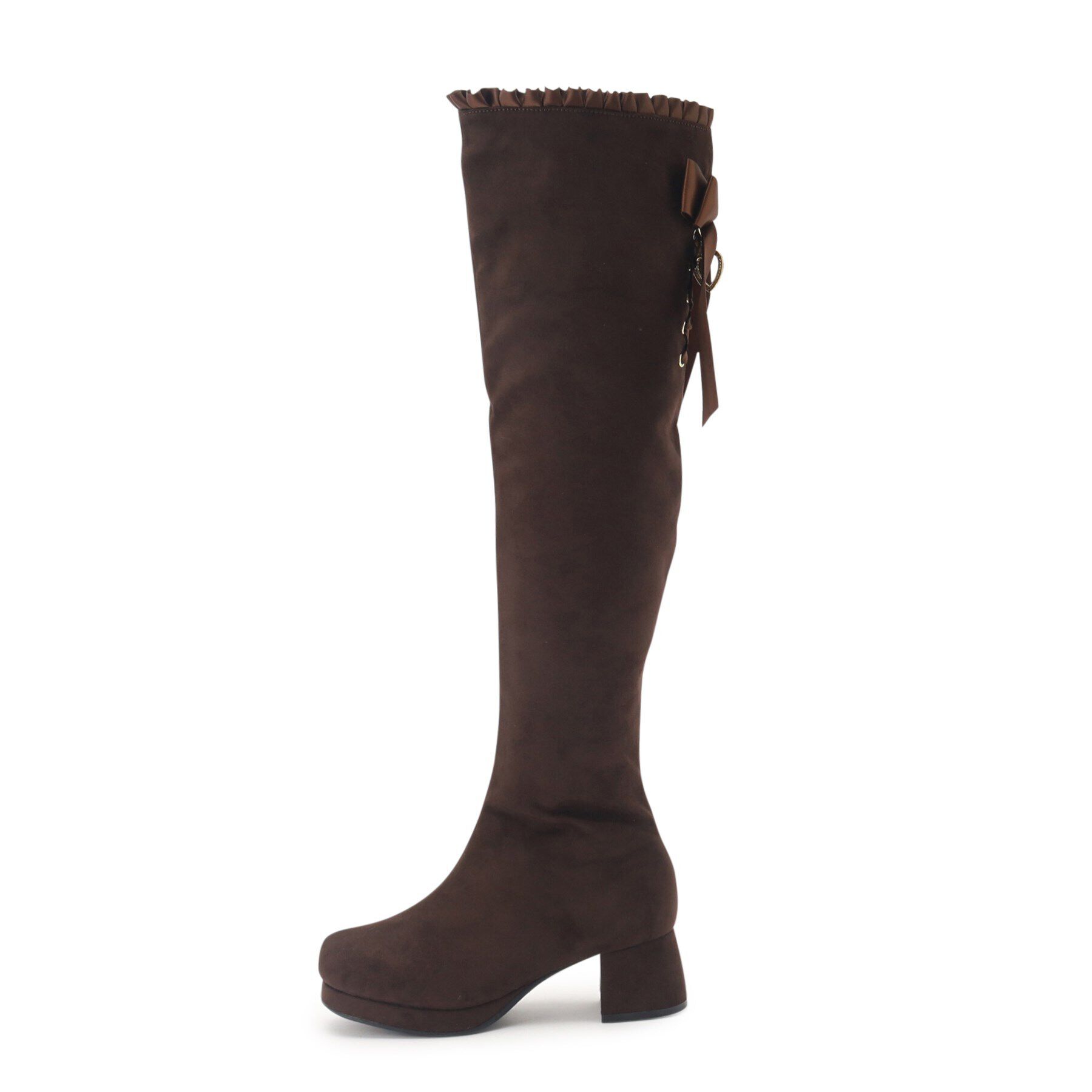 csT&P「夢見るリボン付きロングブーツ厚底」|ショートブーツ|