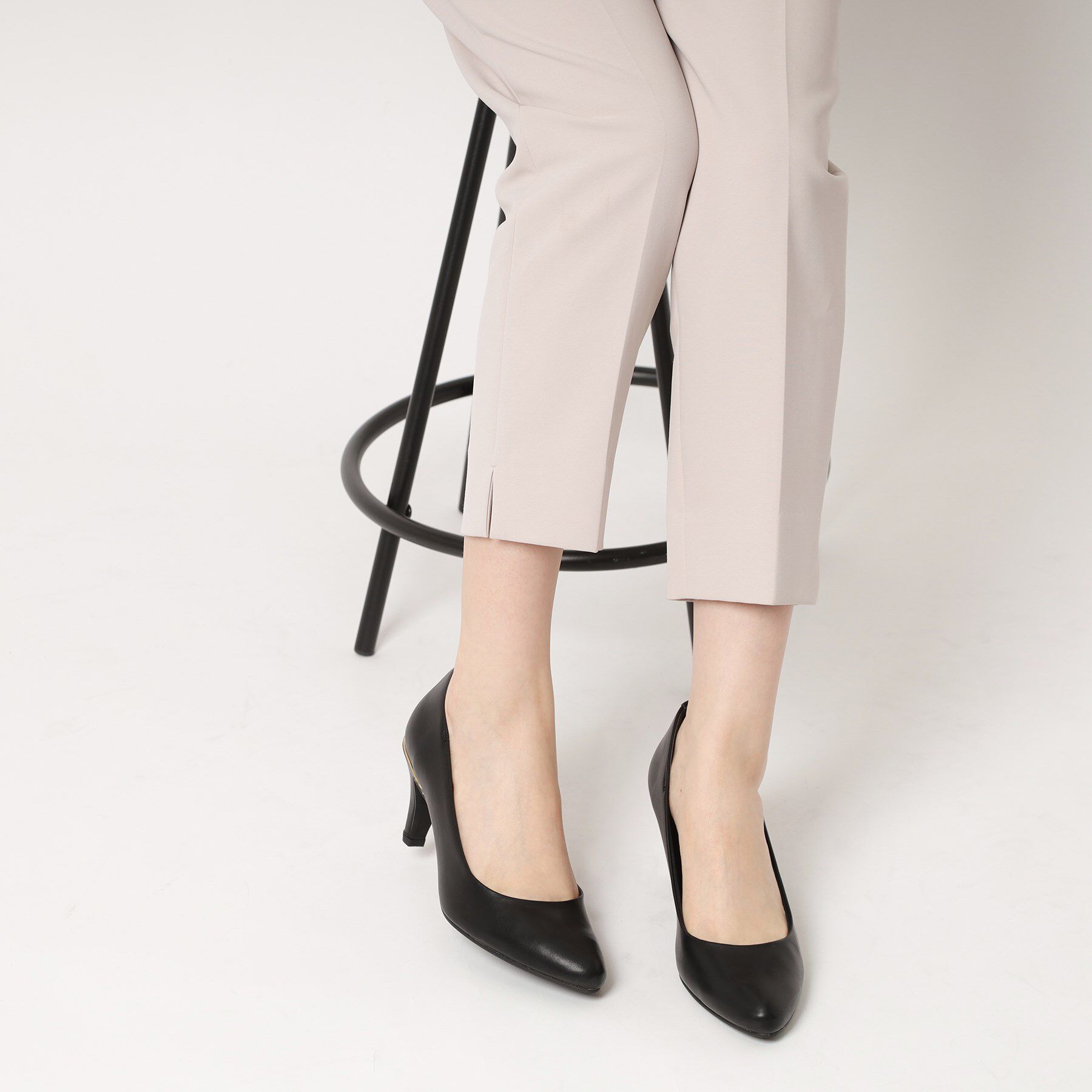 ESPERANZA「【12時間パンプス】約7.5㎝／アソート素材　歩きやすくて疲れにくい」|パンプス|