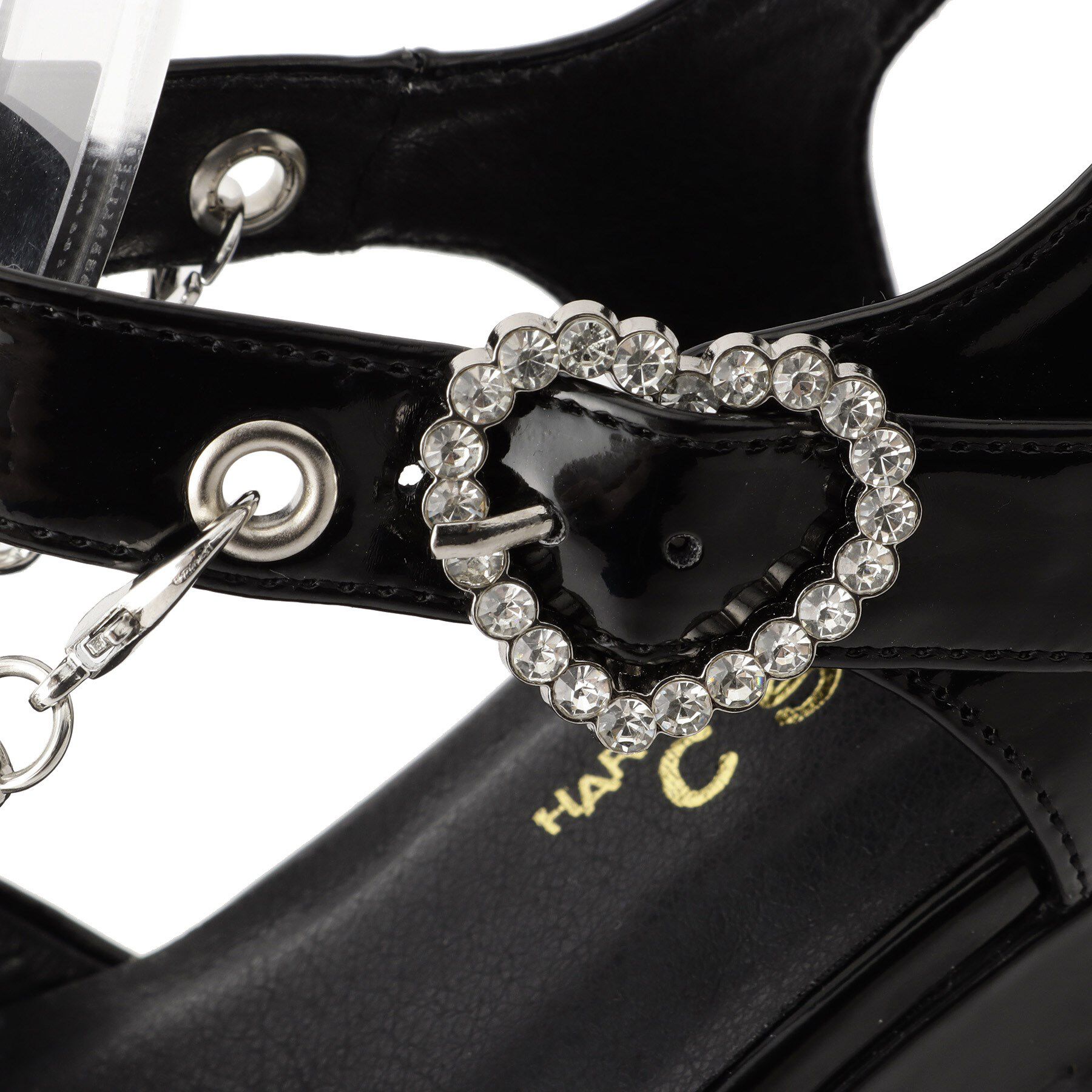 csT&P「厚底ハートチェ―ン付き十字架サンダル」|サンダル|