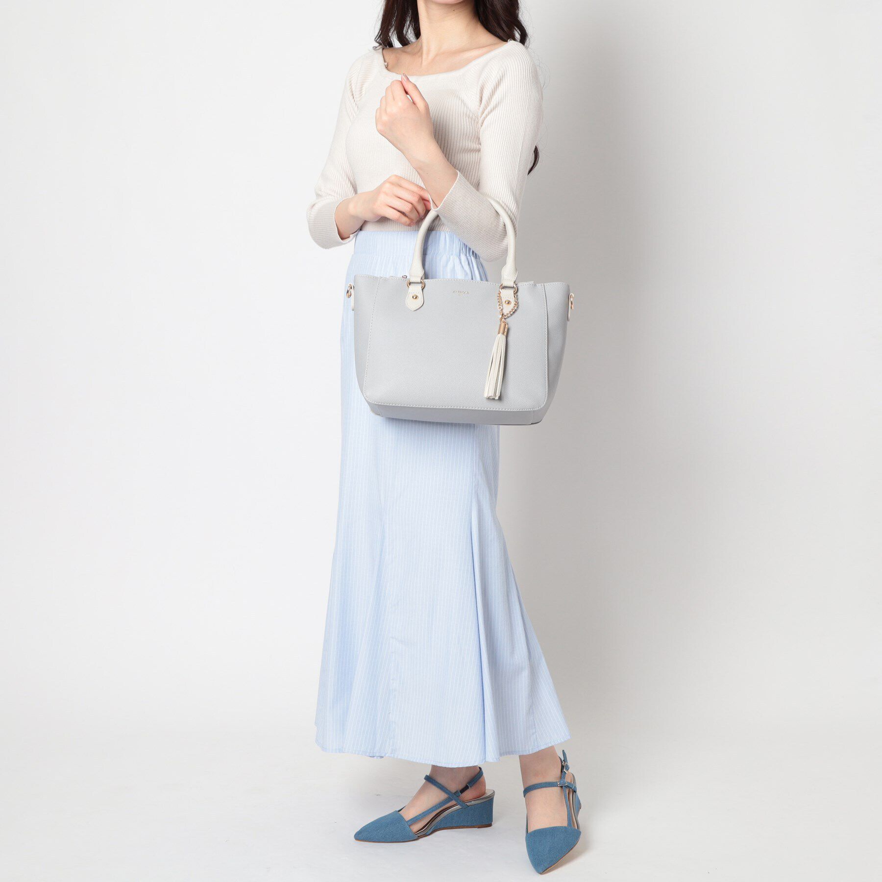 ESPERANZA「ウェッジソールバックストラップパンプス」|パンプス|