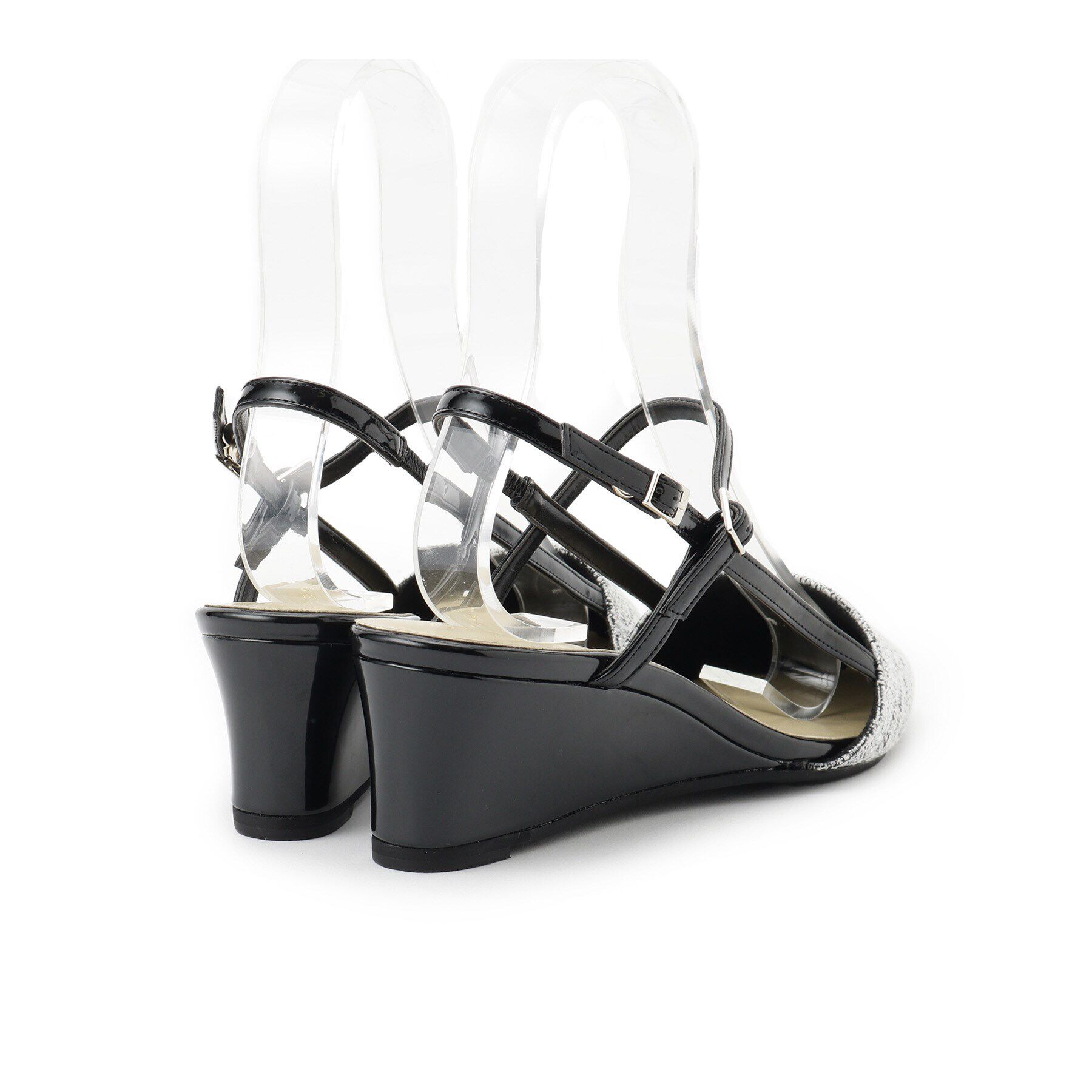 ESPERANZA「ウェッジソールバックストラップパンプス」|パンプス|