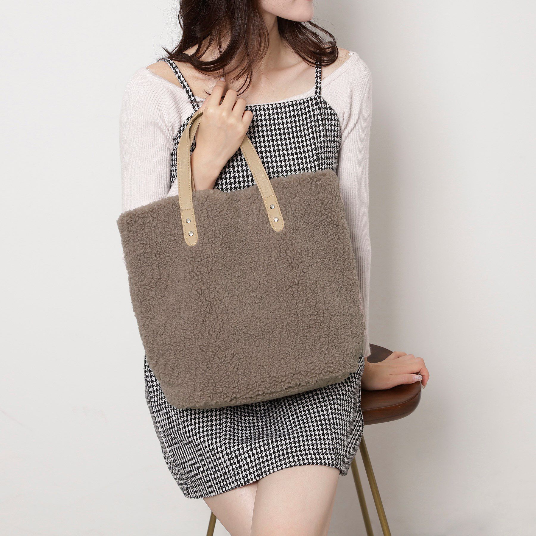 Ober Tashe「ボアトート」|トートバッグ|