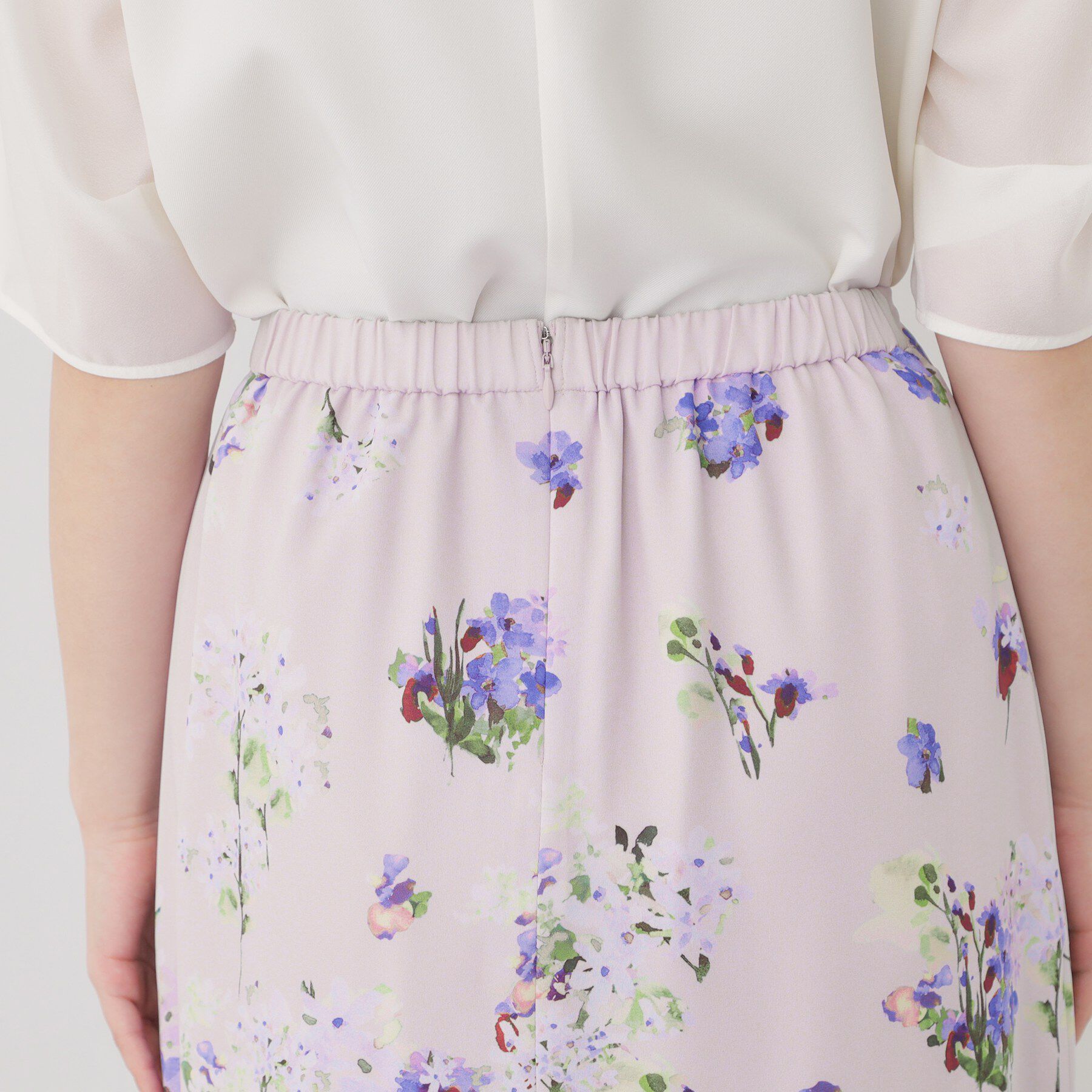 SunaUna「【co creation and yours／SS～L】多色花柄プリントスカート」|スカート|