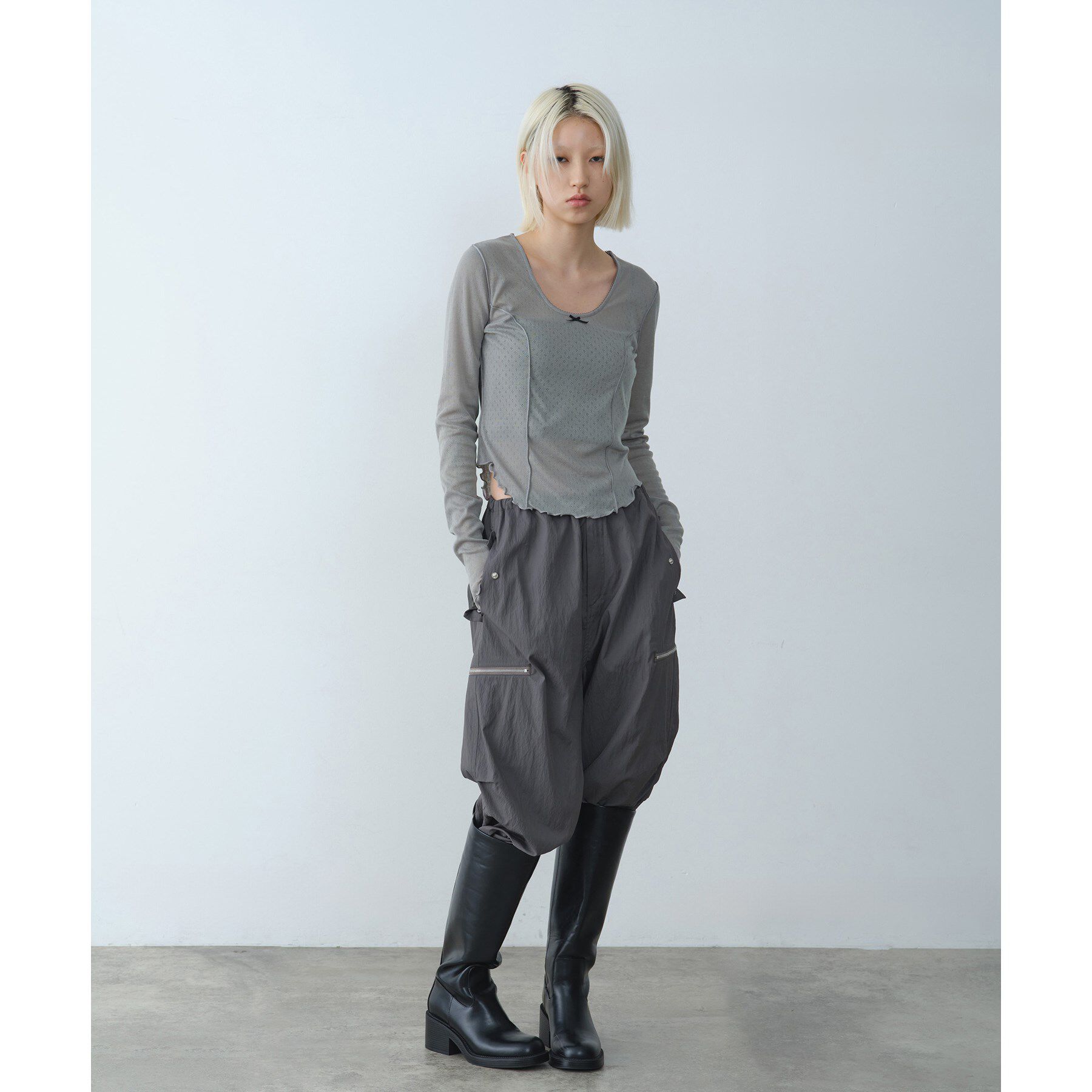 CODE A「whisper jersey top」|Tシャツ・カットソー|