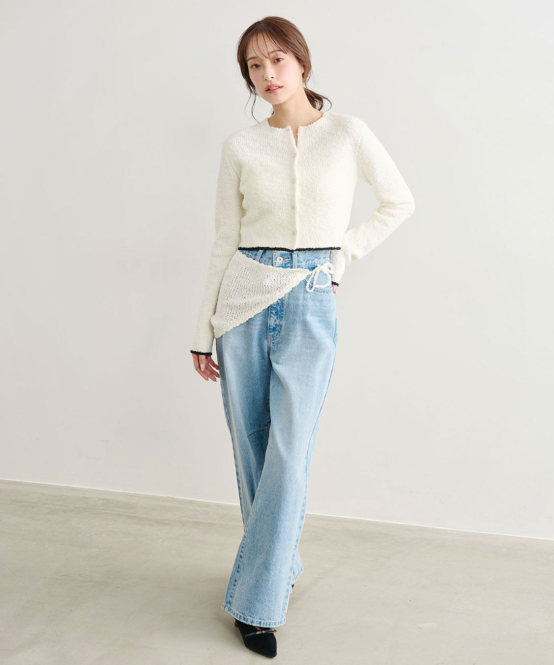 COCO DEAL「バブーシュカセットニットカーディガン」|ニット・セーター|