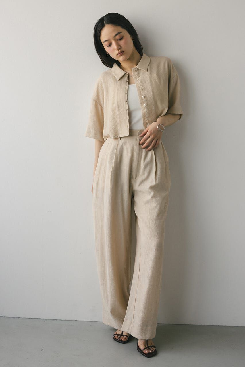 STYLEMIXER「ワッシャーツータックパンツ」|その他|