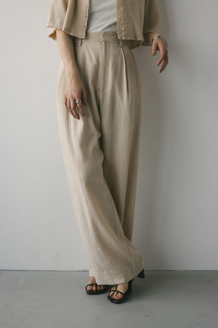 STYLEMIXER「ワッシャーツータックパンツ」|その他|