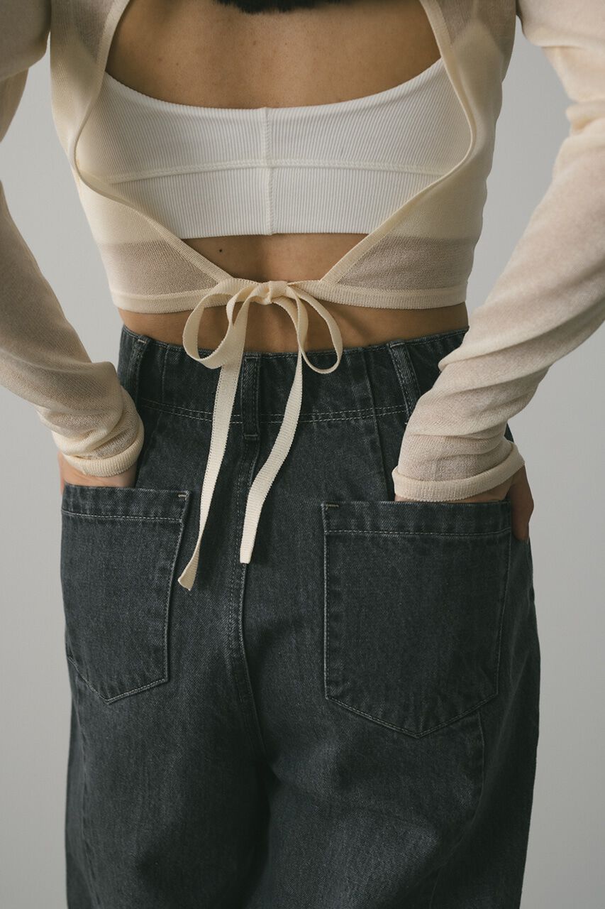 STYLEMIXER「ヘムリボンデザインデニム」|デニム|