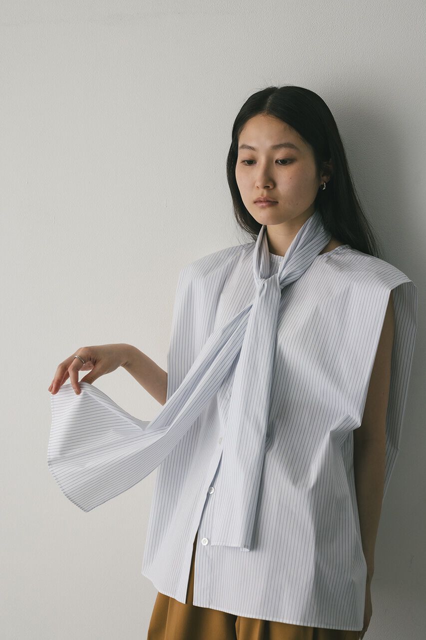 STYLEMIXER「タイ付きフレアブラウス」|シャツ・ブラウス|