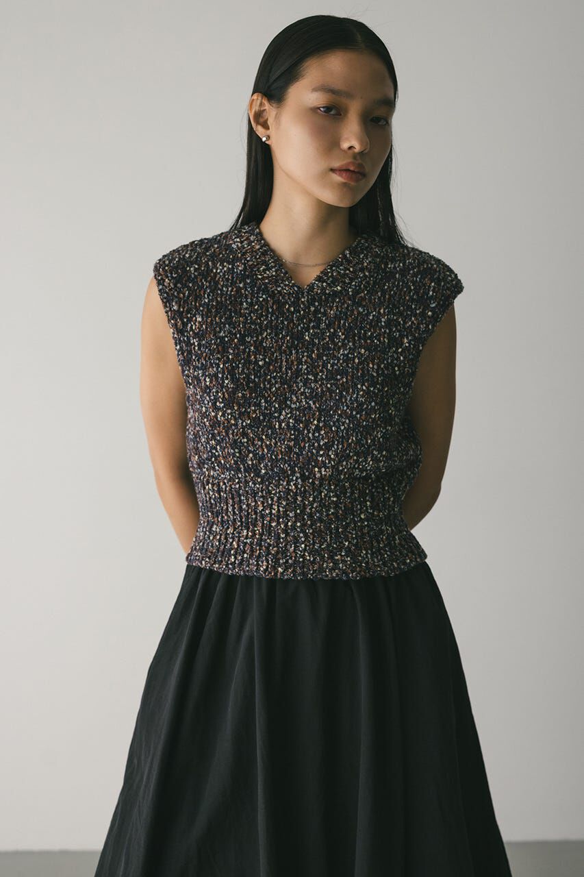 STYLEMIXER「2WAYニットベスト」|タンクトップ|